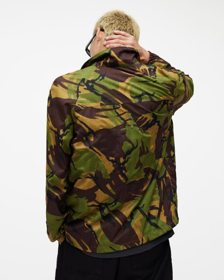Shop the Tierra Logo Camouflage Track Jacket.