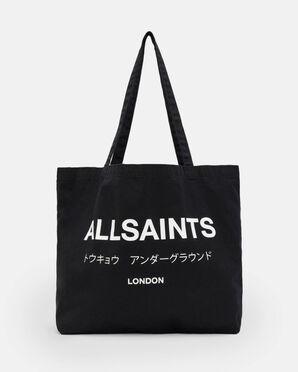 Shop Underground Logo Printed Tote Bag