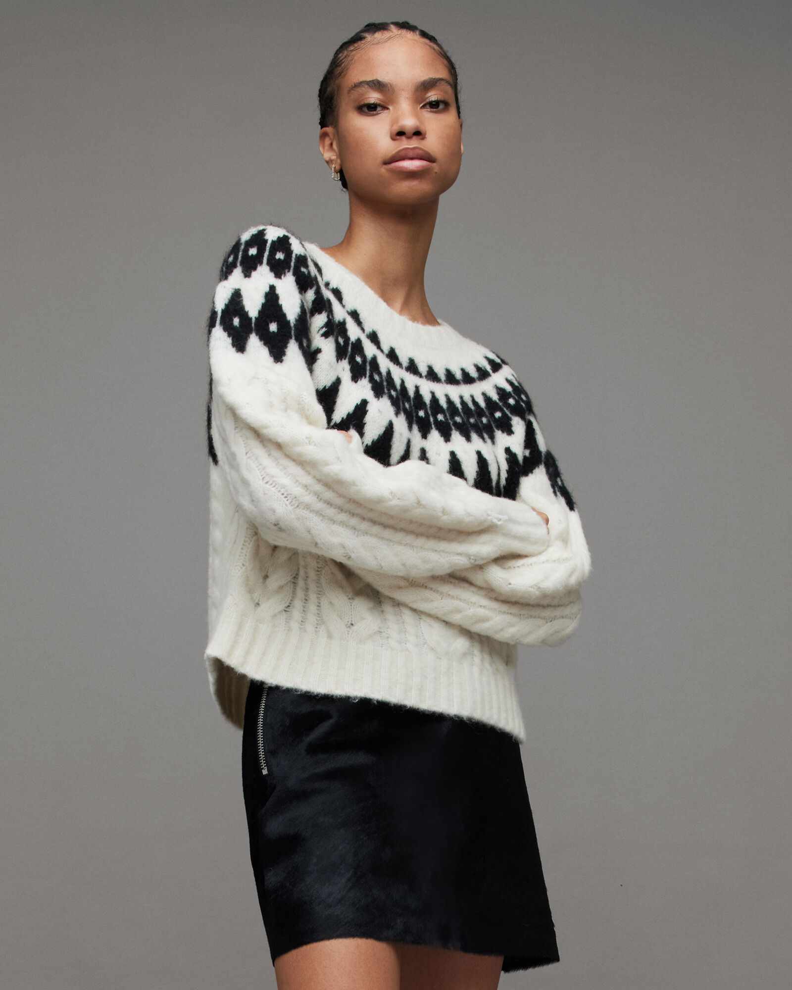 Larson Fair Isle Crew Neck Jumper