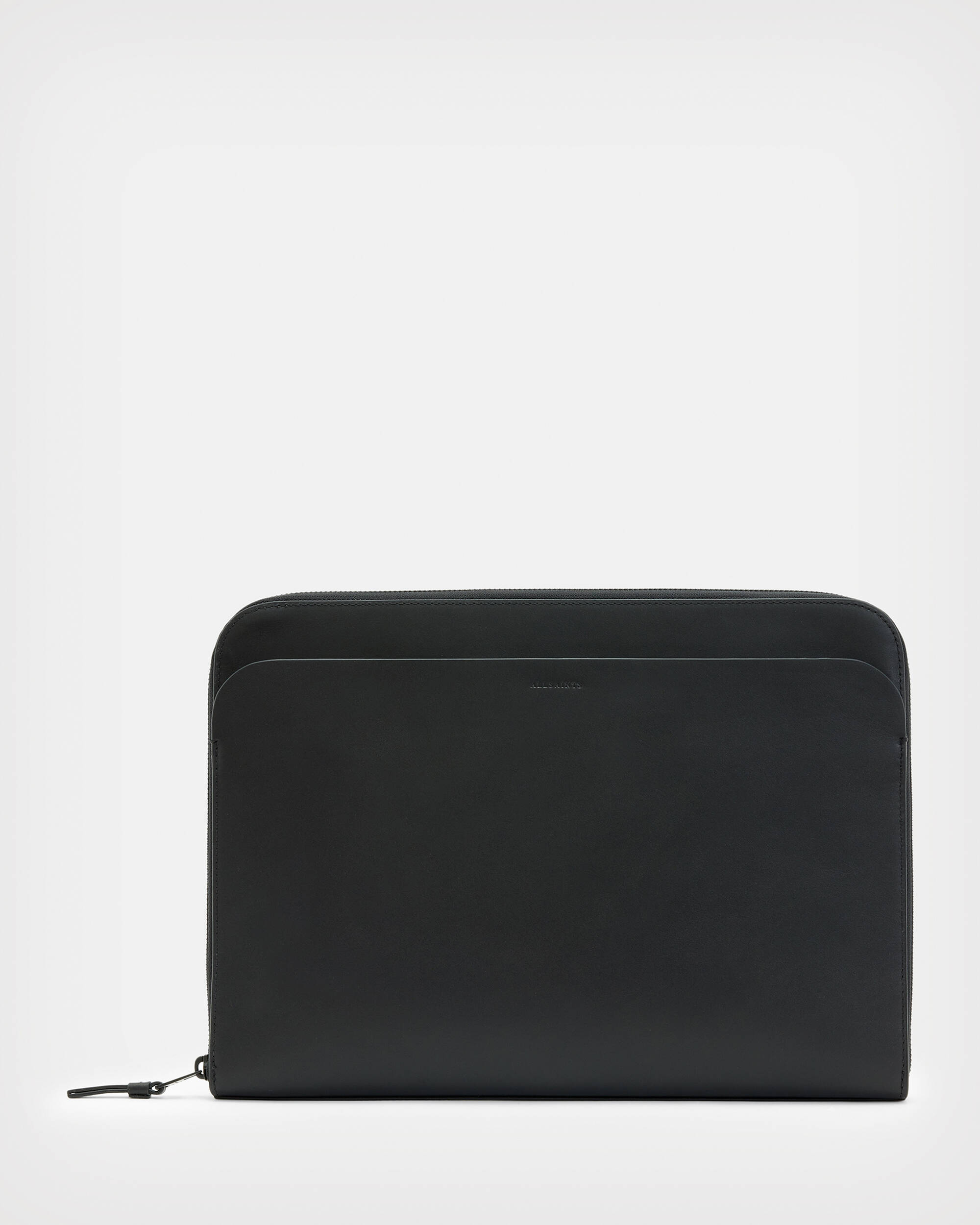 Gloster Leather Laptop Case Black | ALLSAINTS