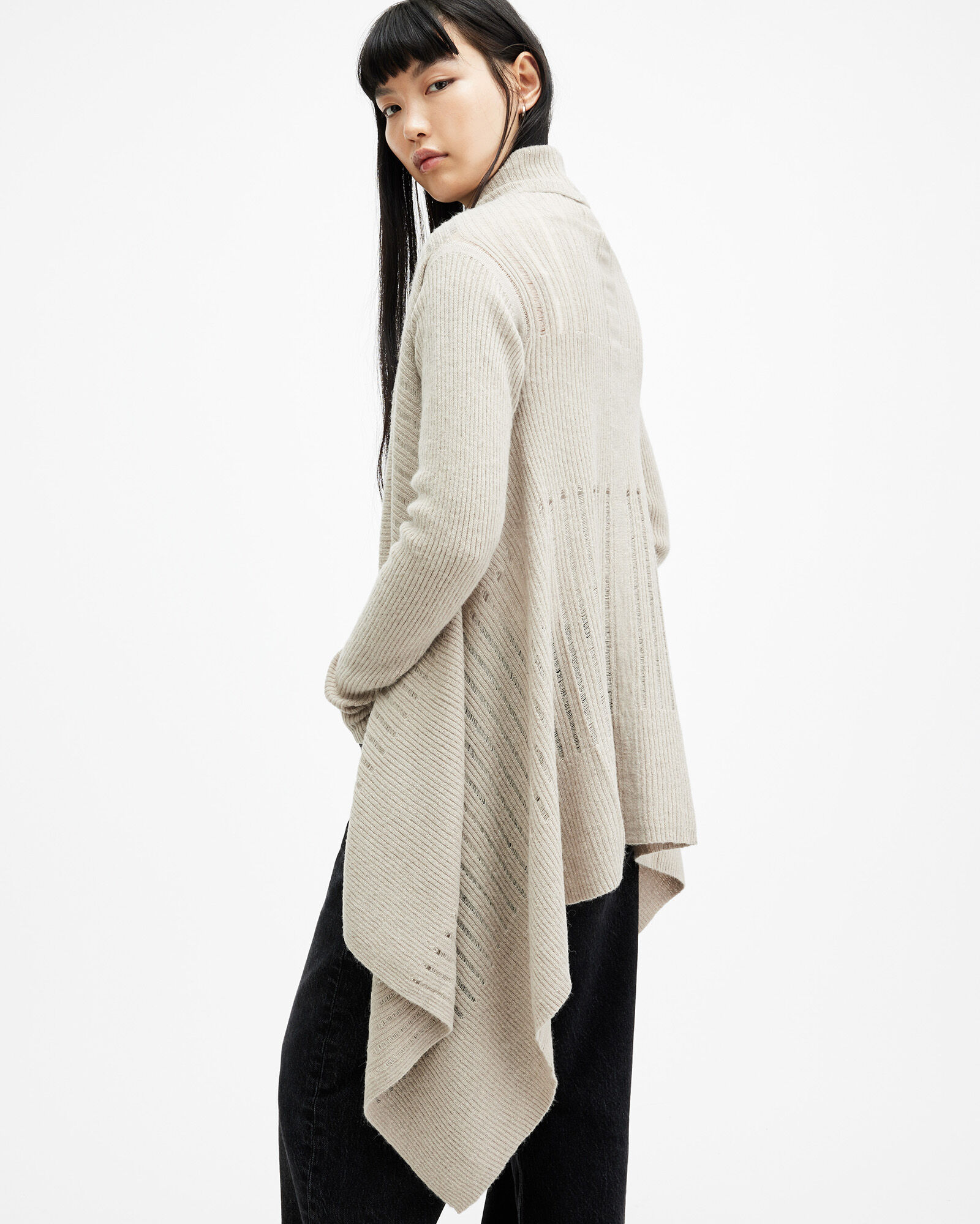 Harley Waterfall Open Front Cardigan