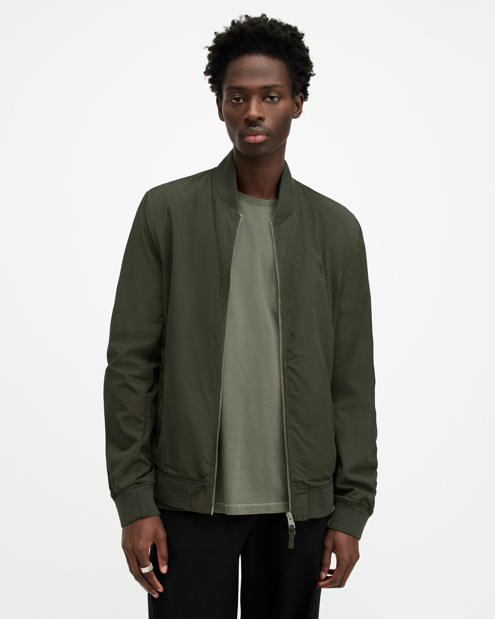 Paisely Design Printed Green Bomber Jacket for Men – Go Devil