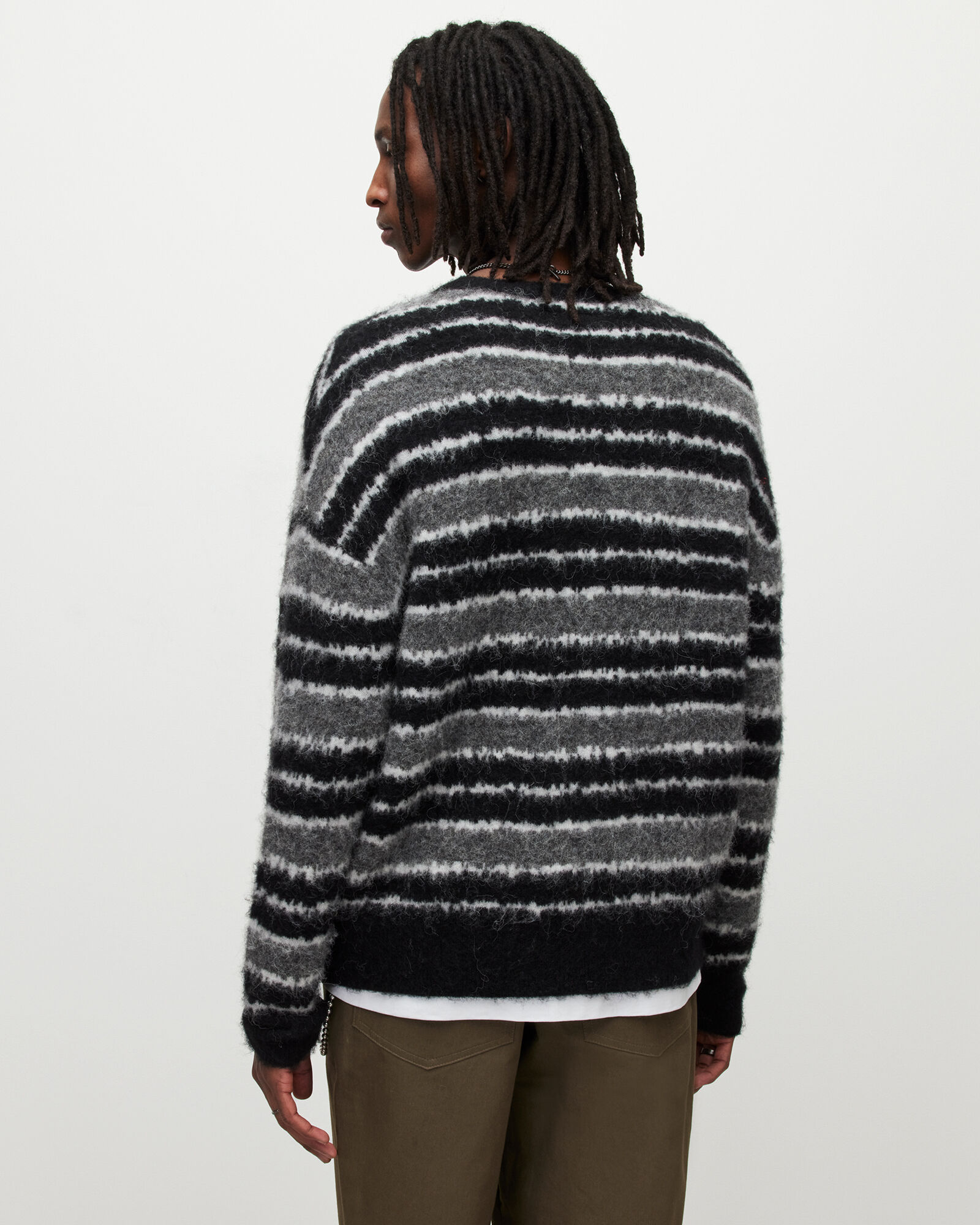 ゴッホ 星月夜 175【BRIEFING 】CAMO JQ CREW NECK KNIT | metodoicm