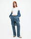 Florence Wide Leg Denim Cargo Trousers  large image number 1
