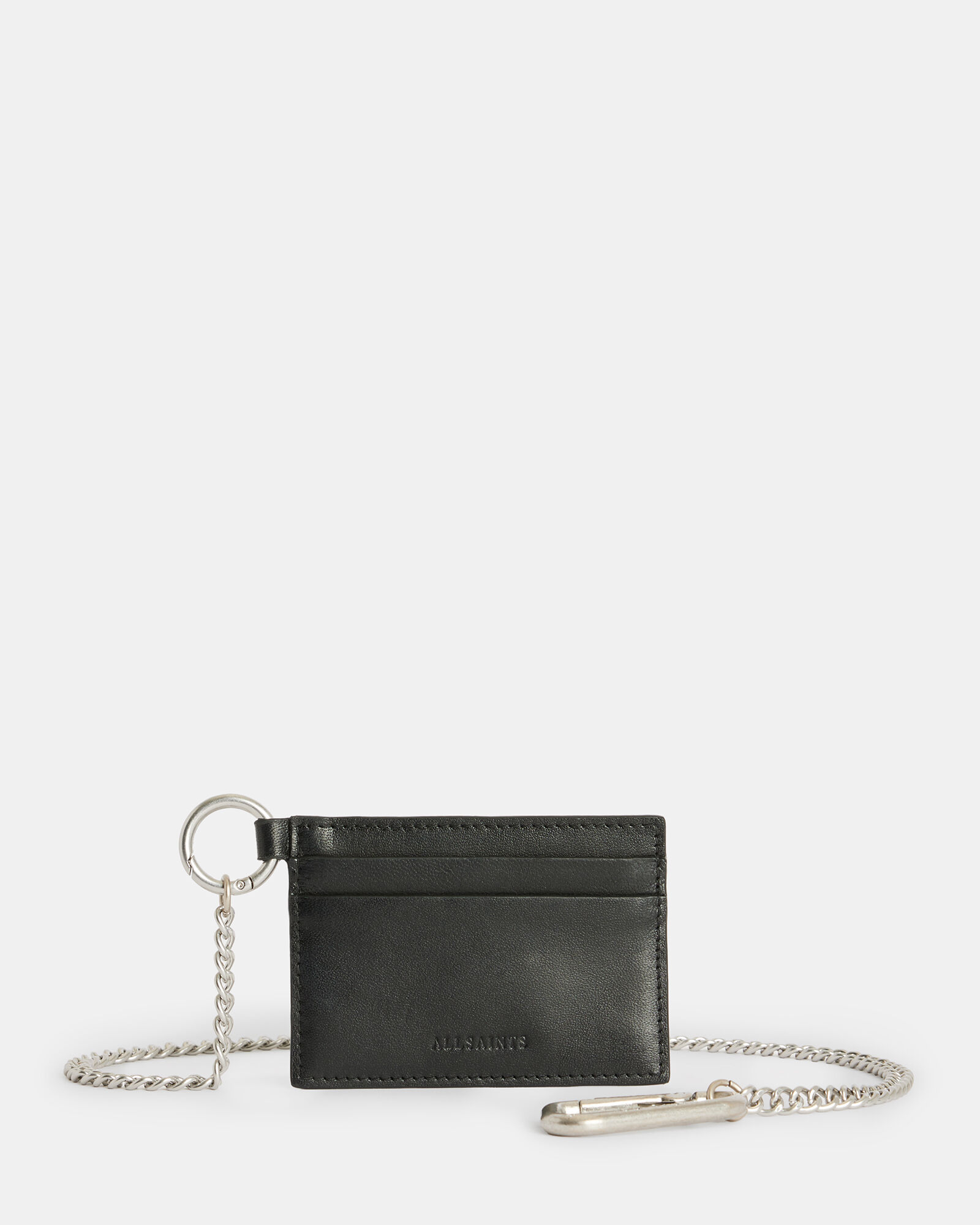 ALLSAINTS Lucille Leather Crossbody Bag in Black | Endource