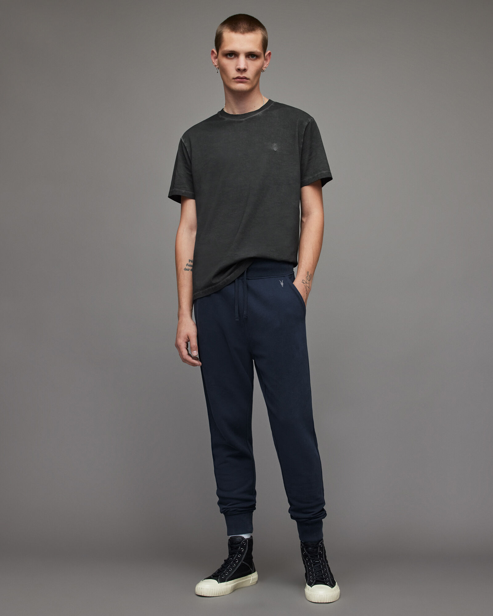 All Saints Joggers with Branding  ASOS