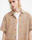 Dante Relaxed Fit Suede Shirt  large image number 4