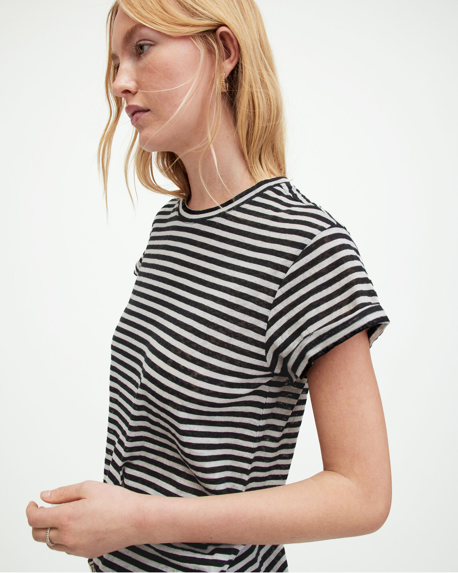 Anna Stripe Short Sleeve T-Shirt