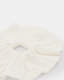 White Oversized Scrunchie  large image number 2