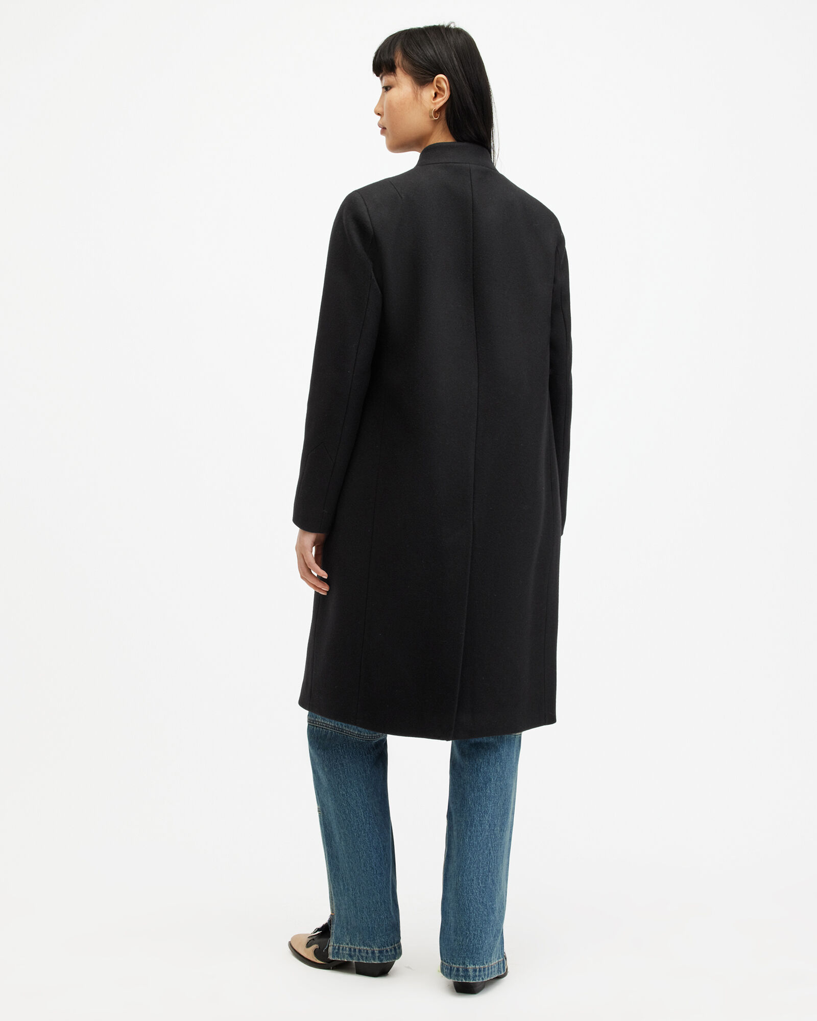 cenci wool coat black-