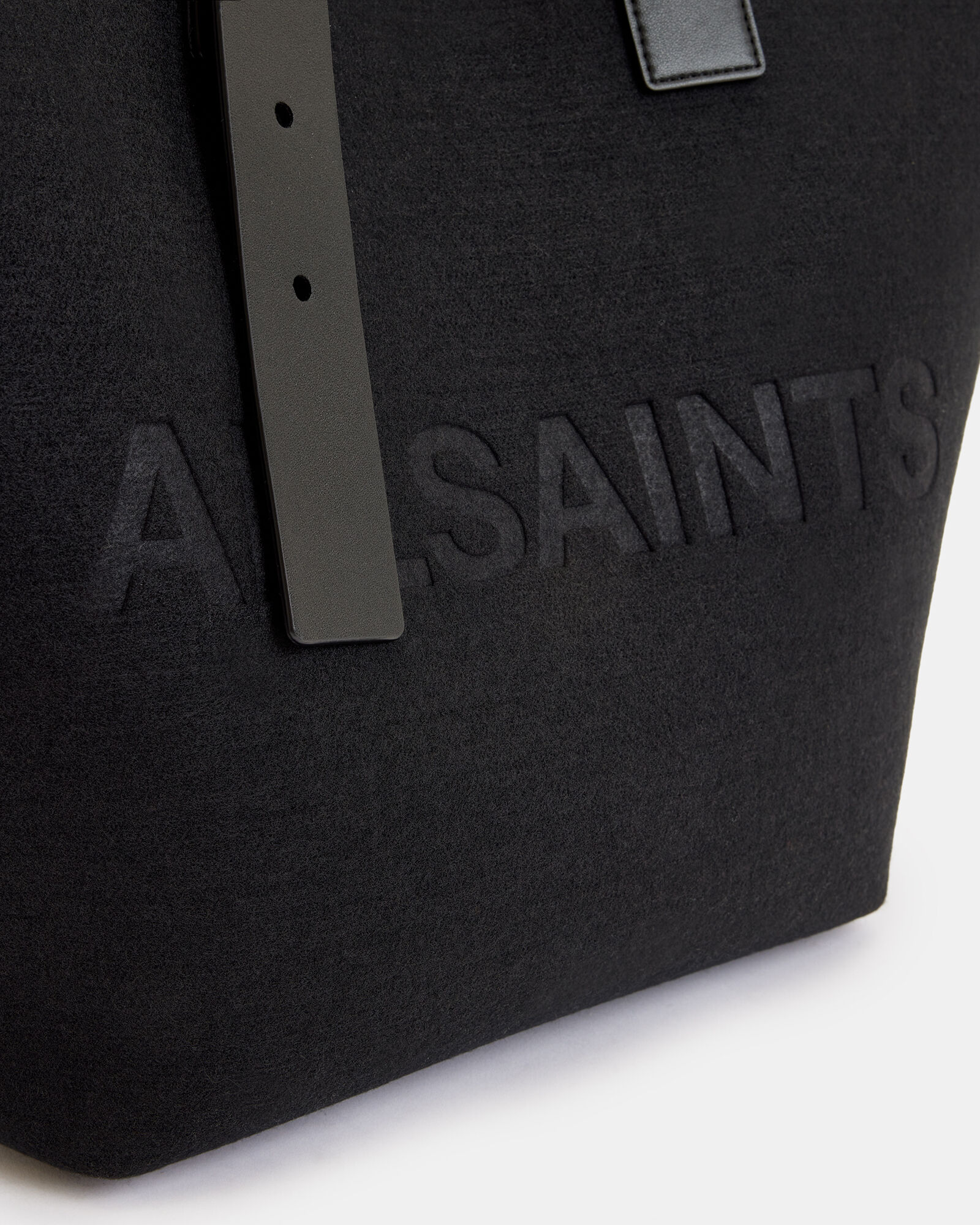 Anik Spacious Felt Logo Tote Bag