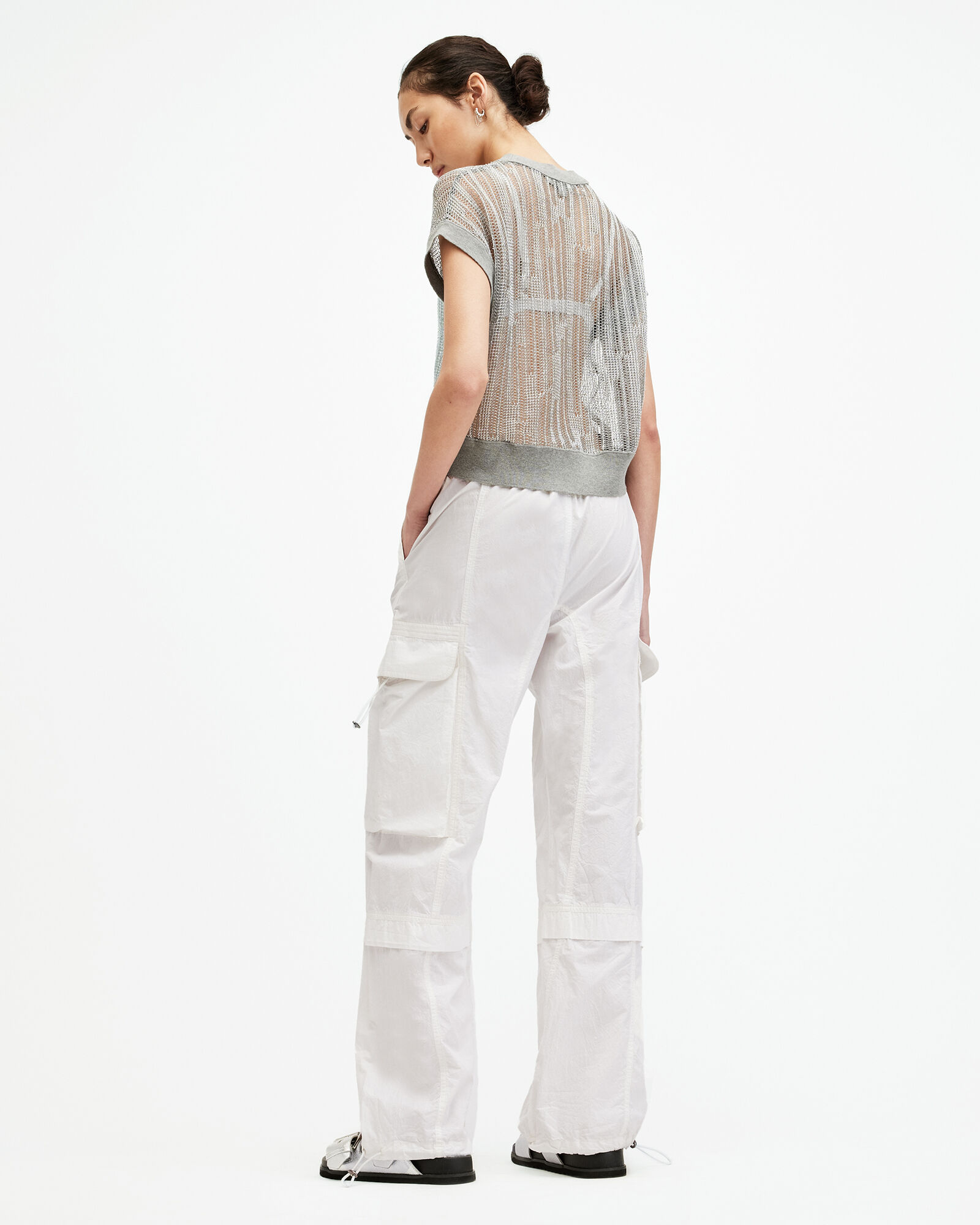 Barbara Adjustable Cuffed Cargo Trousers