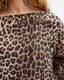 Jane Leopard Print Maxi Cover Up Dress  large image number 4