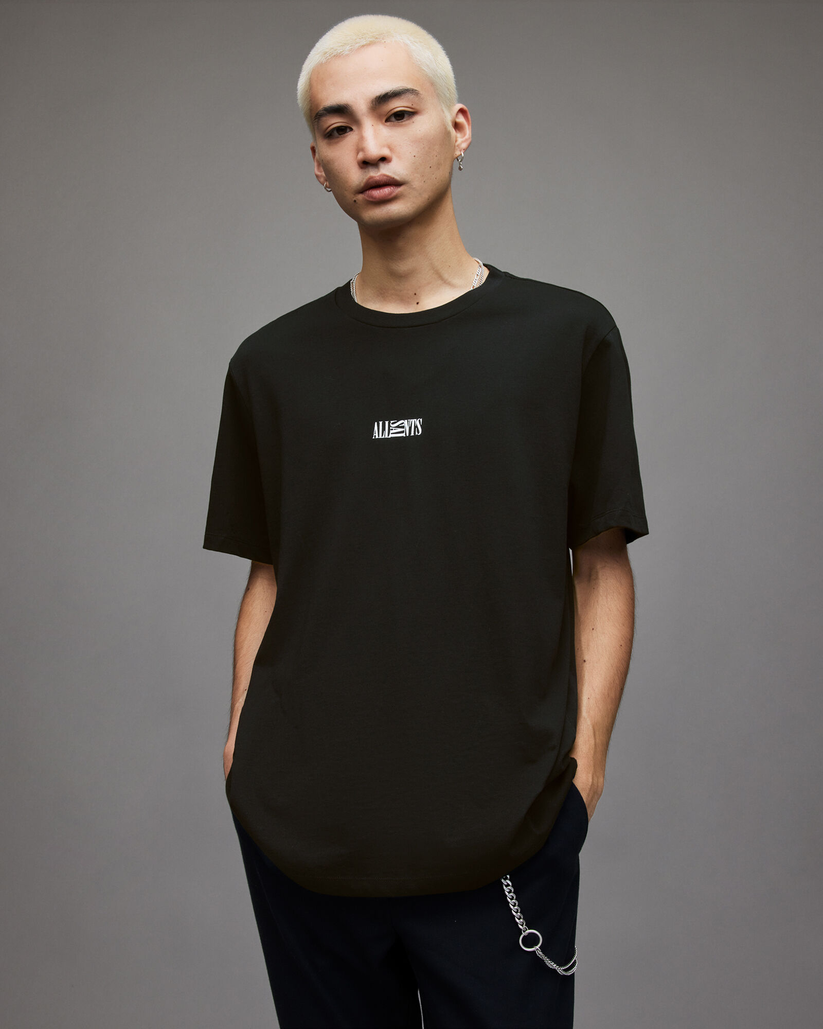 ennoyエンノイ 2pack L/S T-Shirts 白 ロンT 胸ロゴ-