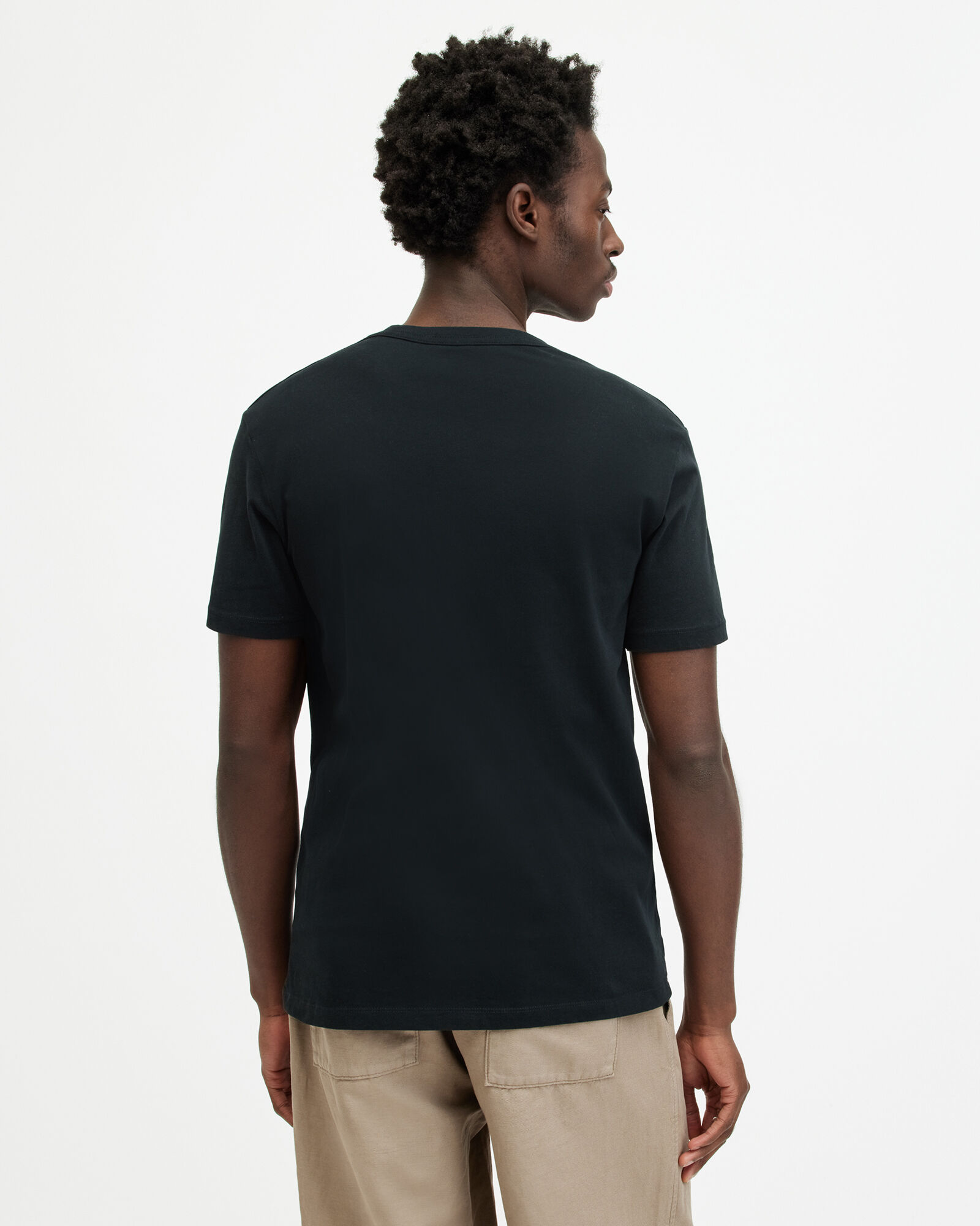 Brace Brushed Cotton Crew Neck T-Shirt