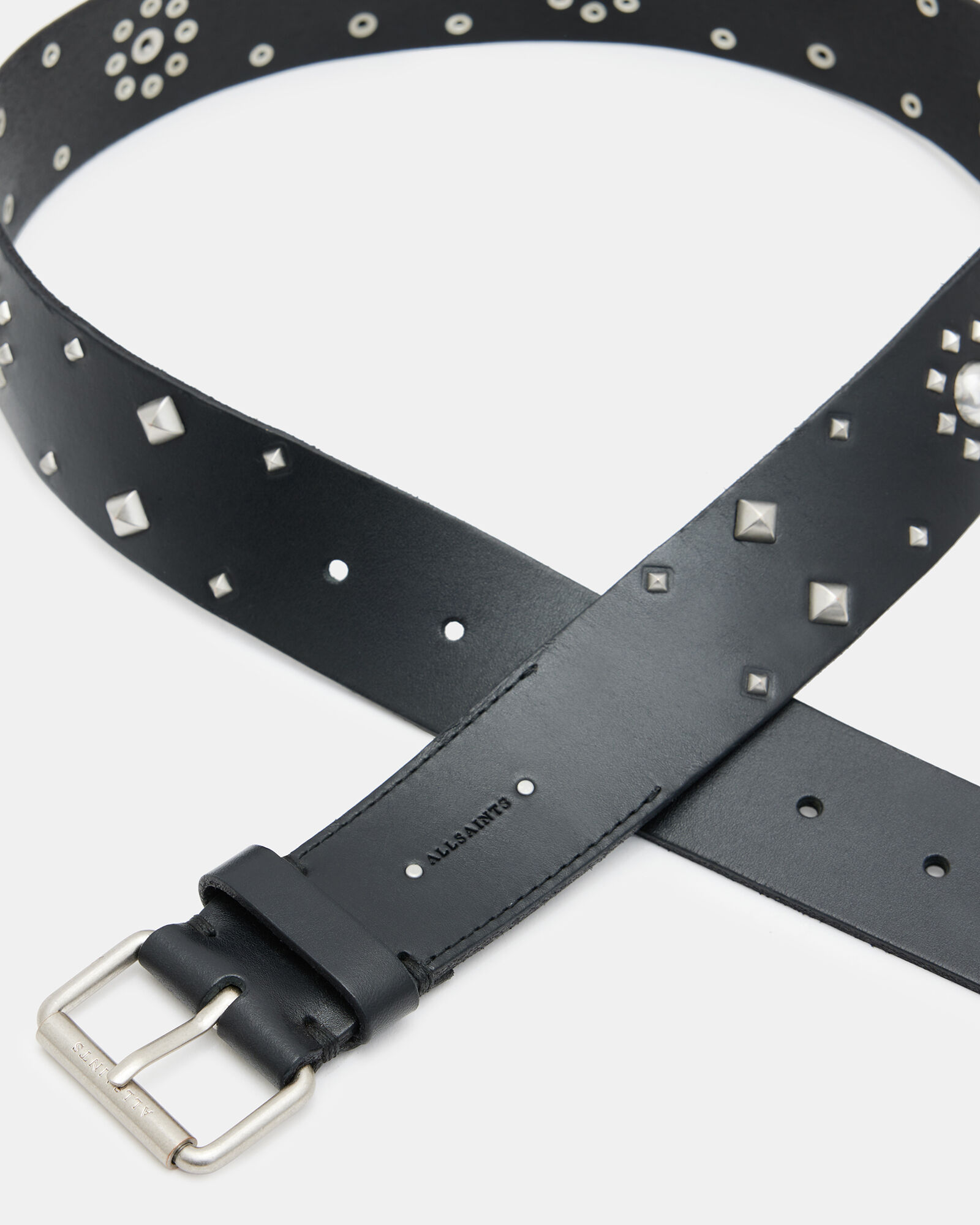 Rayen Studded Leather Belt