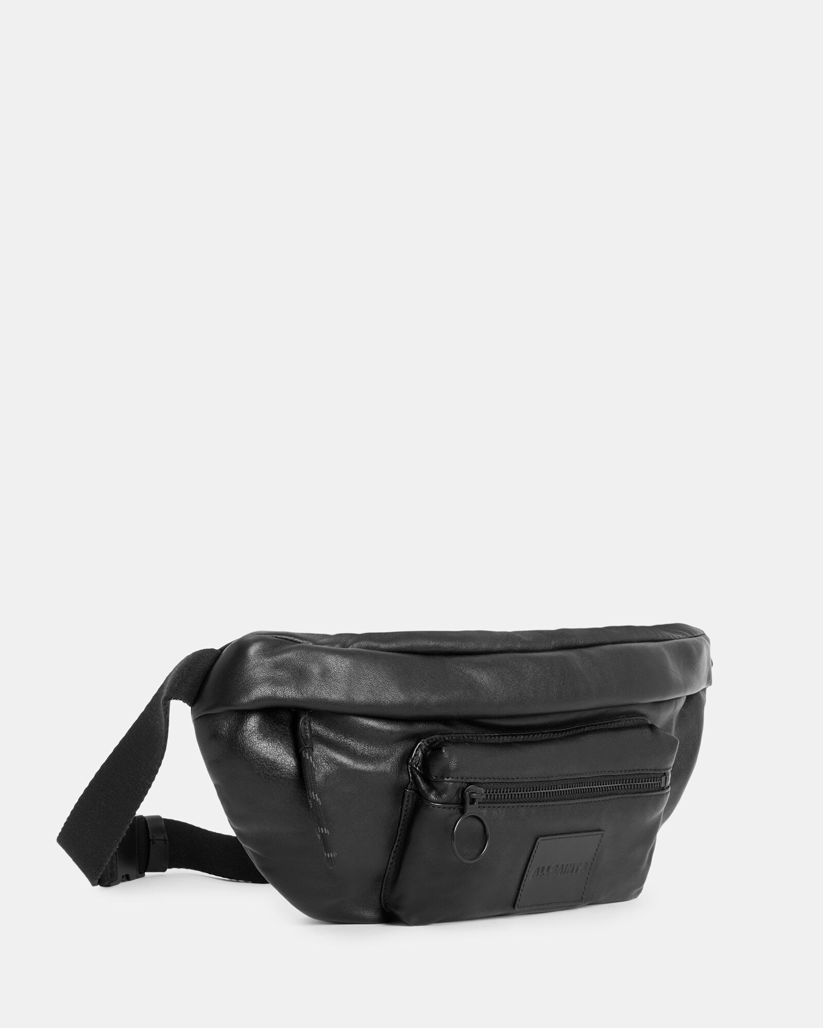 Ronin Leather Bum Bag Black | ALLSAINTS Canada