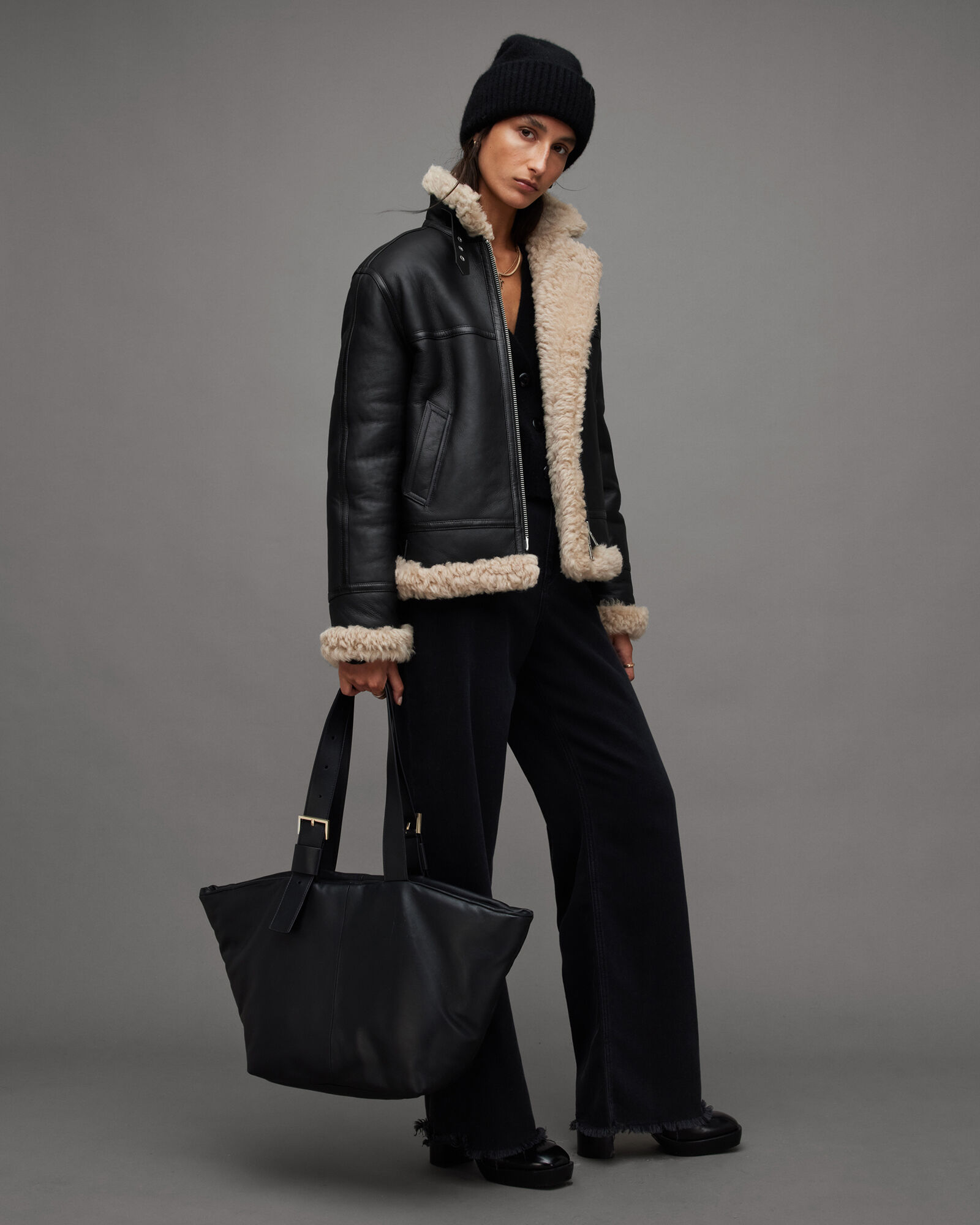 Women's Shearling Jackets & Shearling Coats | ALLSAINTS