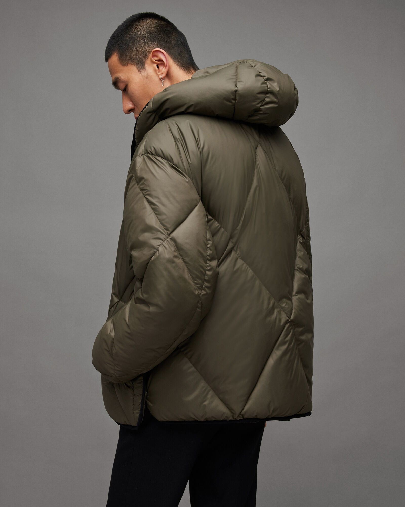 Pegasis Quilted Relaxed Fit Puffer Coat