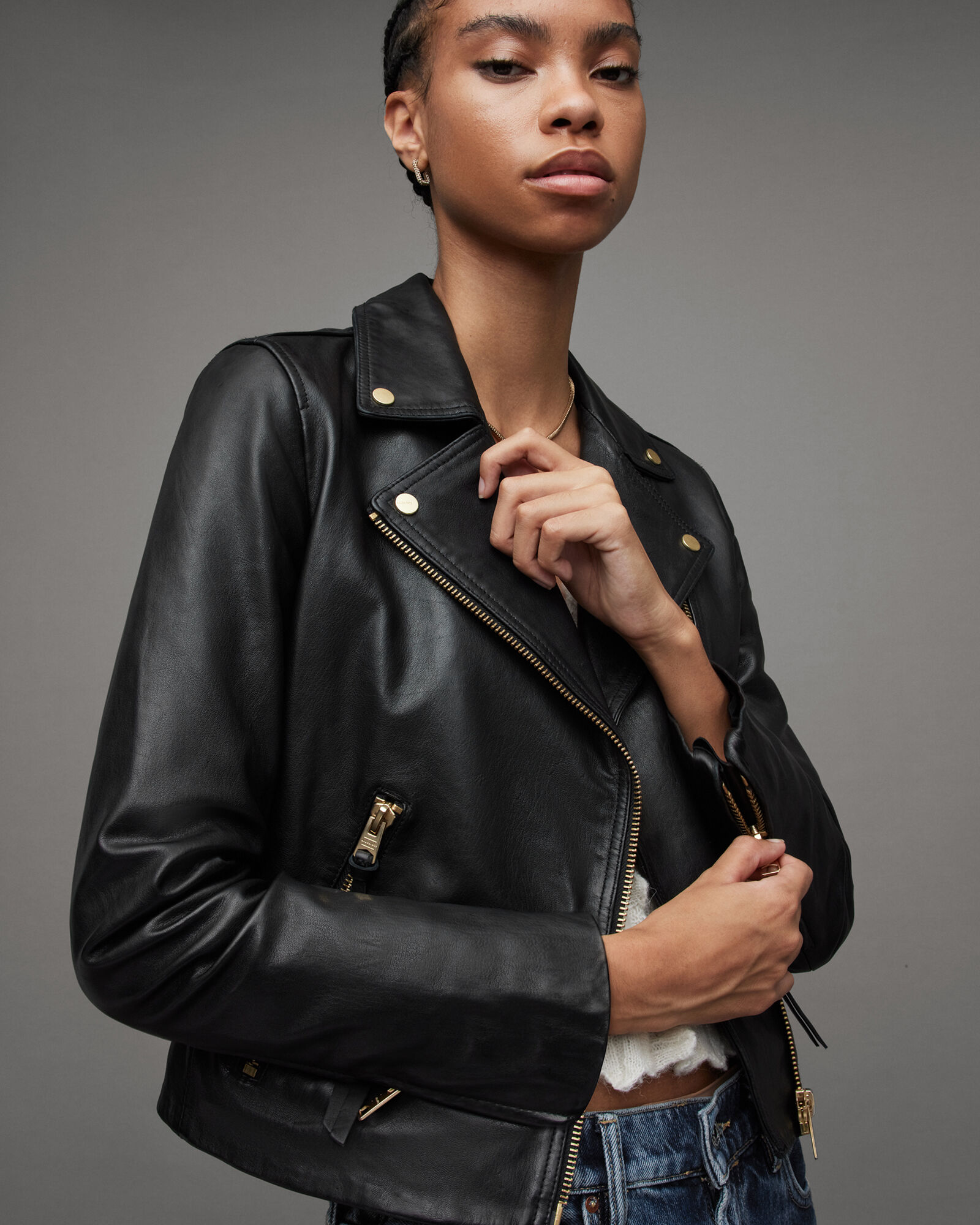 Women's Leather Clothing & Outfits | Leather Dresses | ALLSAINTS