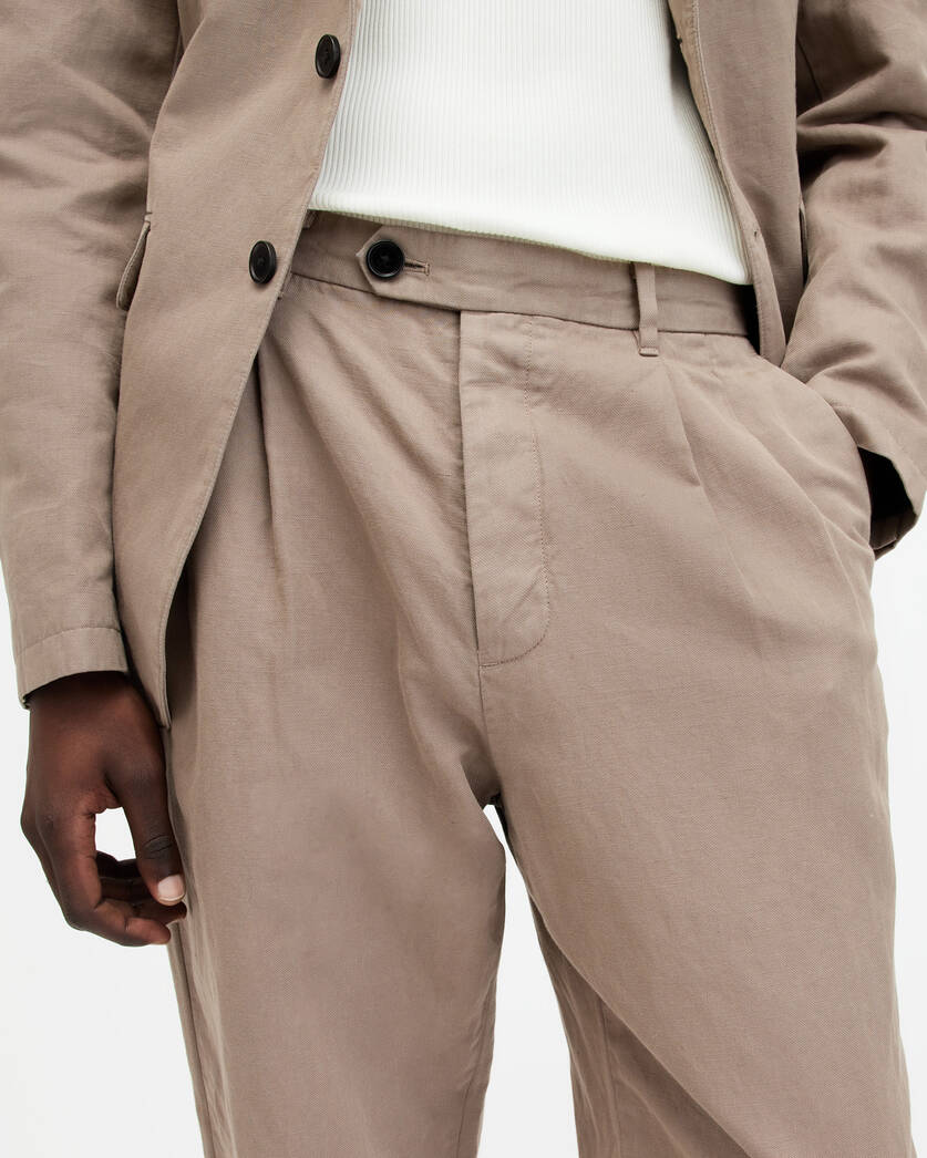 Sainte Wide Tapered Leg Trousers  large image number 3