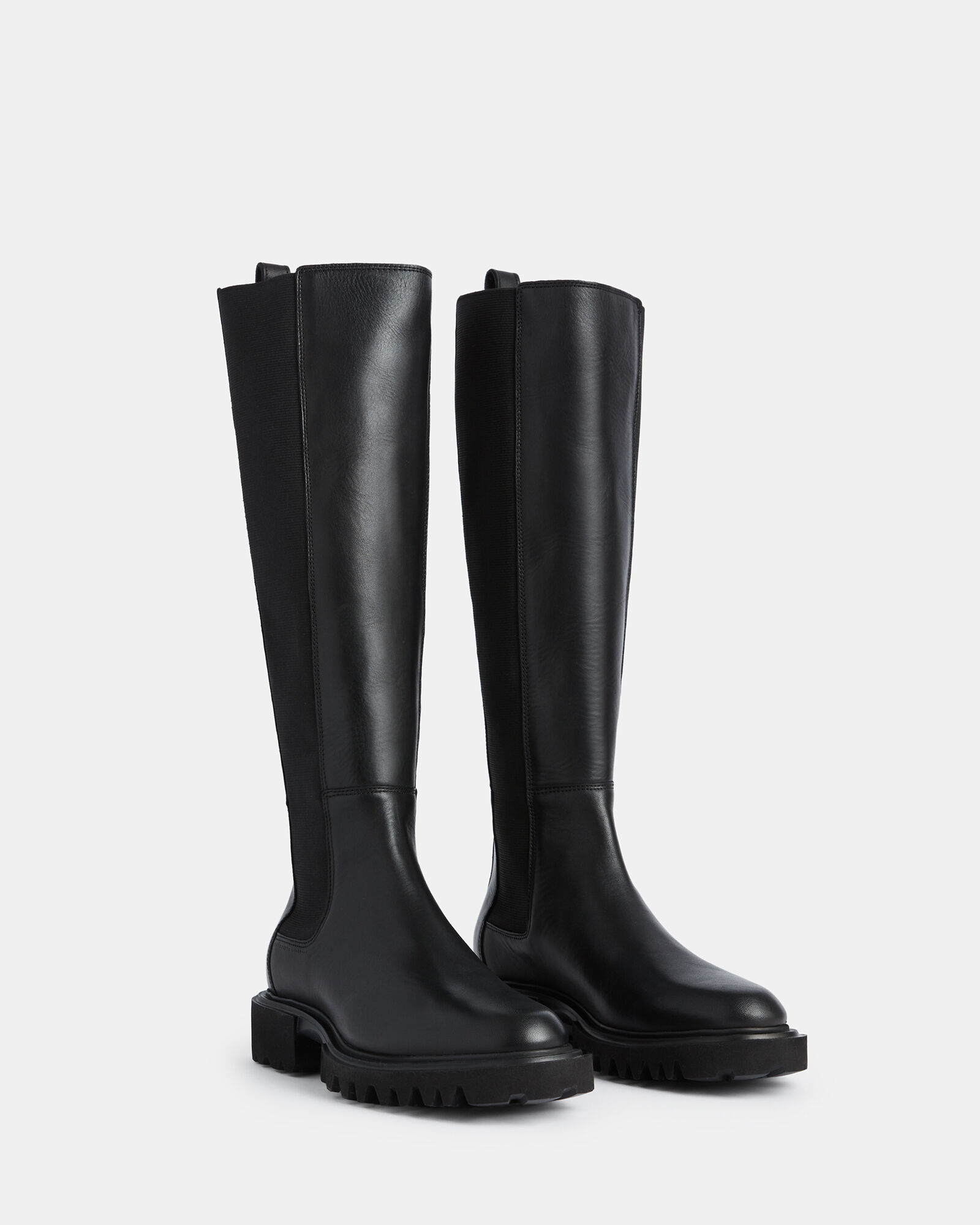 Maeve Leather Boots Black | ALLSAINTS