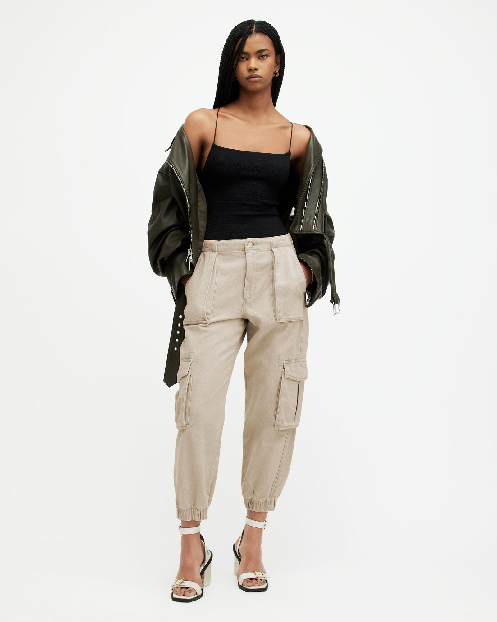 Ydkzymd Loose Fit Flare Sweatpants Women High Waist for Workout Travel  Pants for Women on Plane Solid Color Drawstring Trousers Sport Palazzo  Jogging with Pockets Pants Khaki 2XL - Walmart.com
