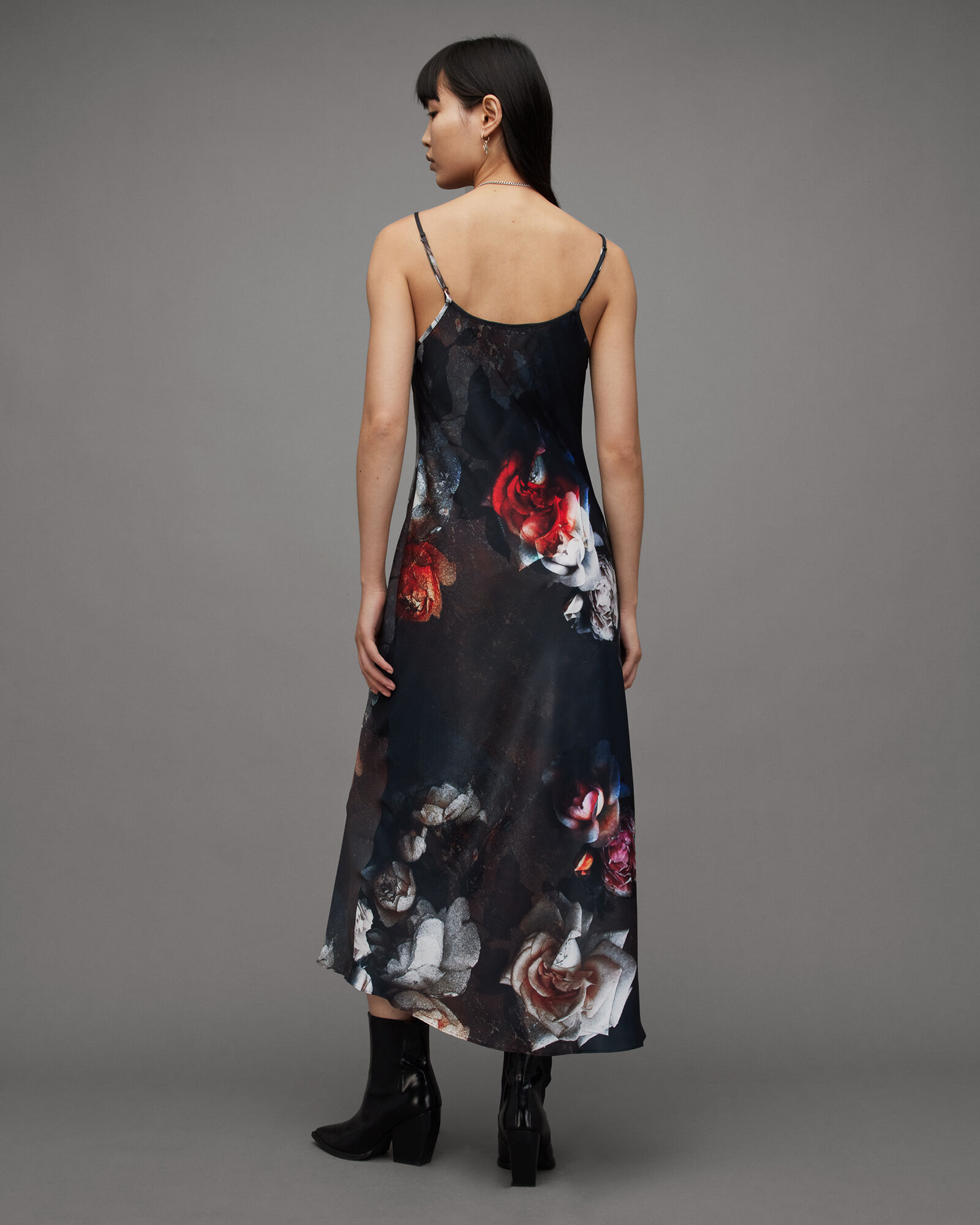 Bryony Rosalie Floral Midi Slip Dress