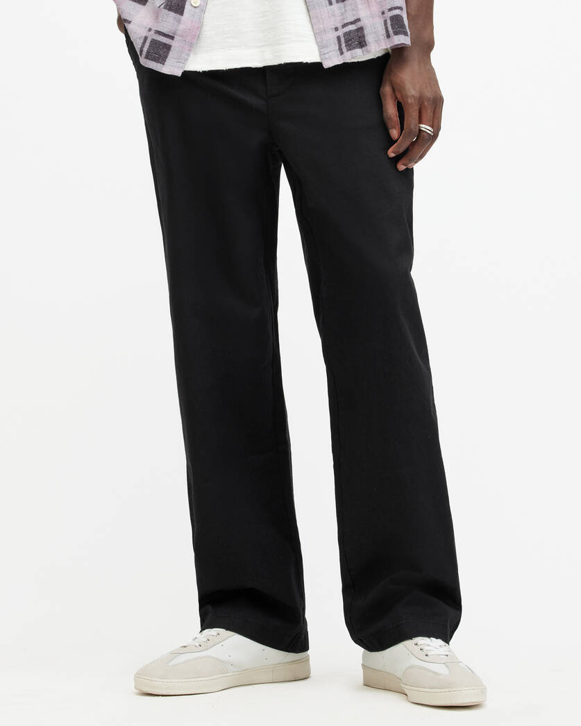Jovi Mid-Rise Straight Fit Trousers  large image number 1