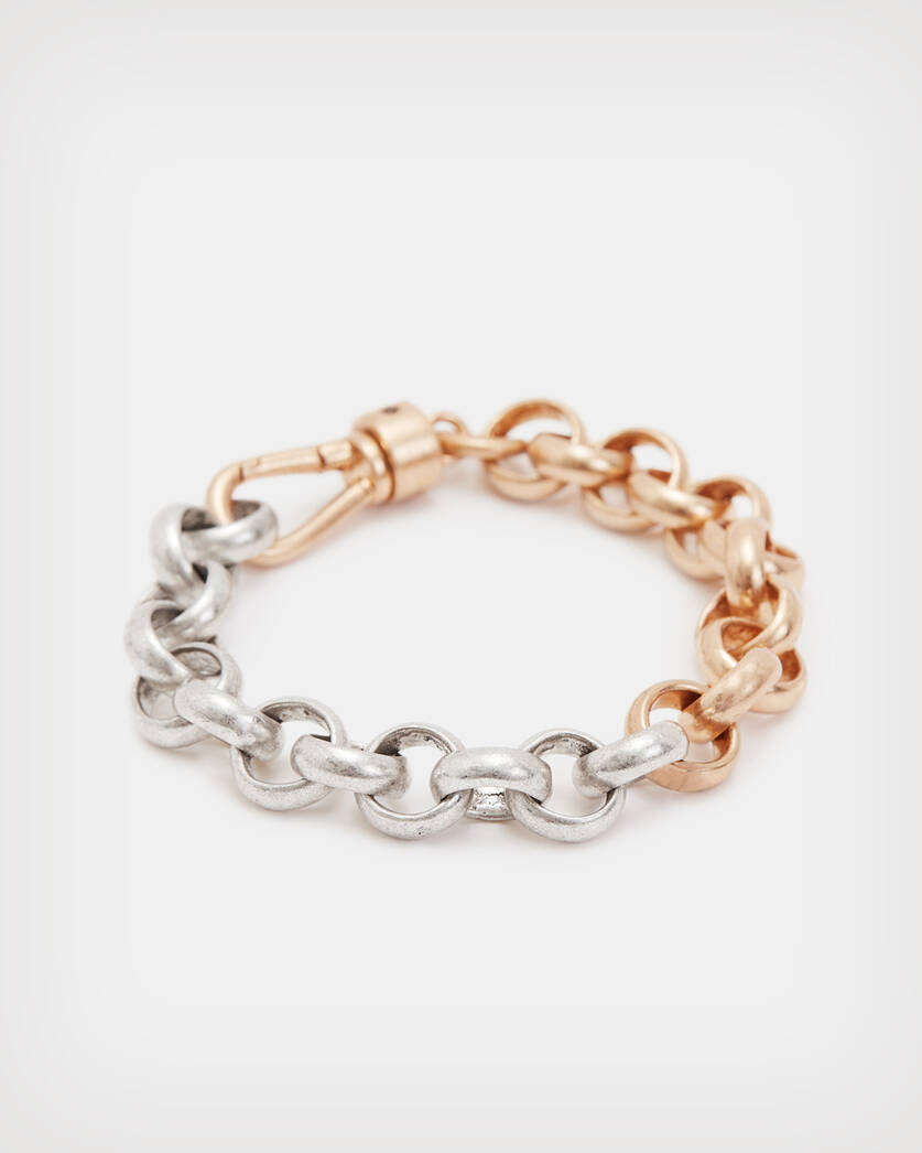 Chain Bracelet ALLSAINTS US WARM Oriel BRASS/SILVER |