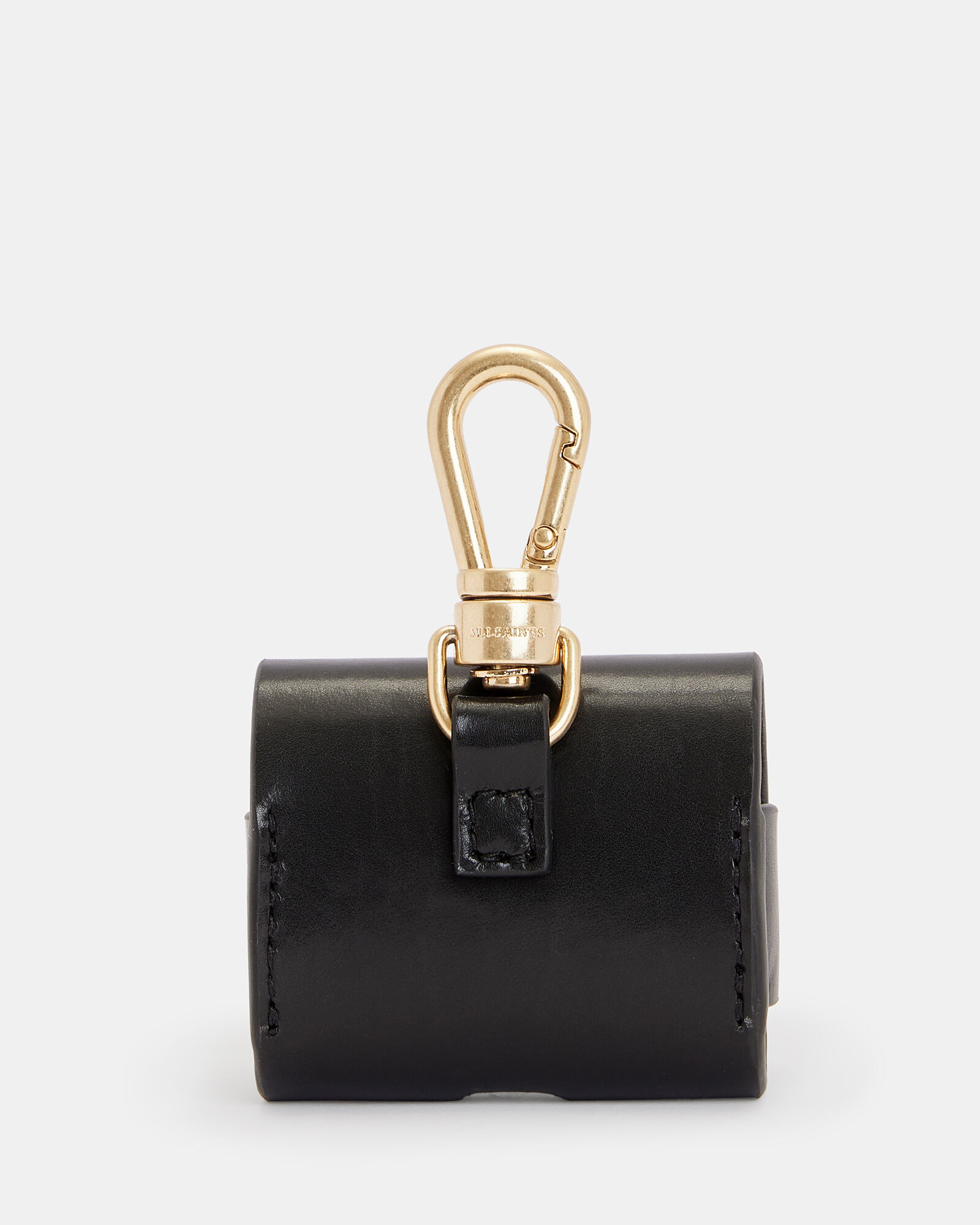 Airpod Leather Case Black | ALLSAINTS US