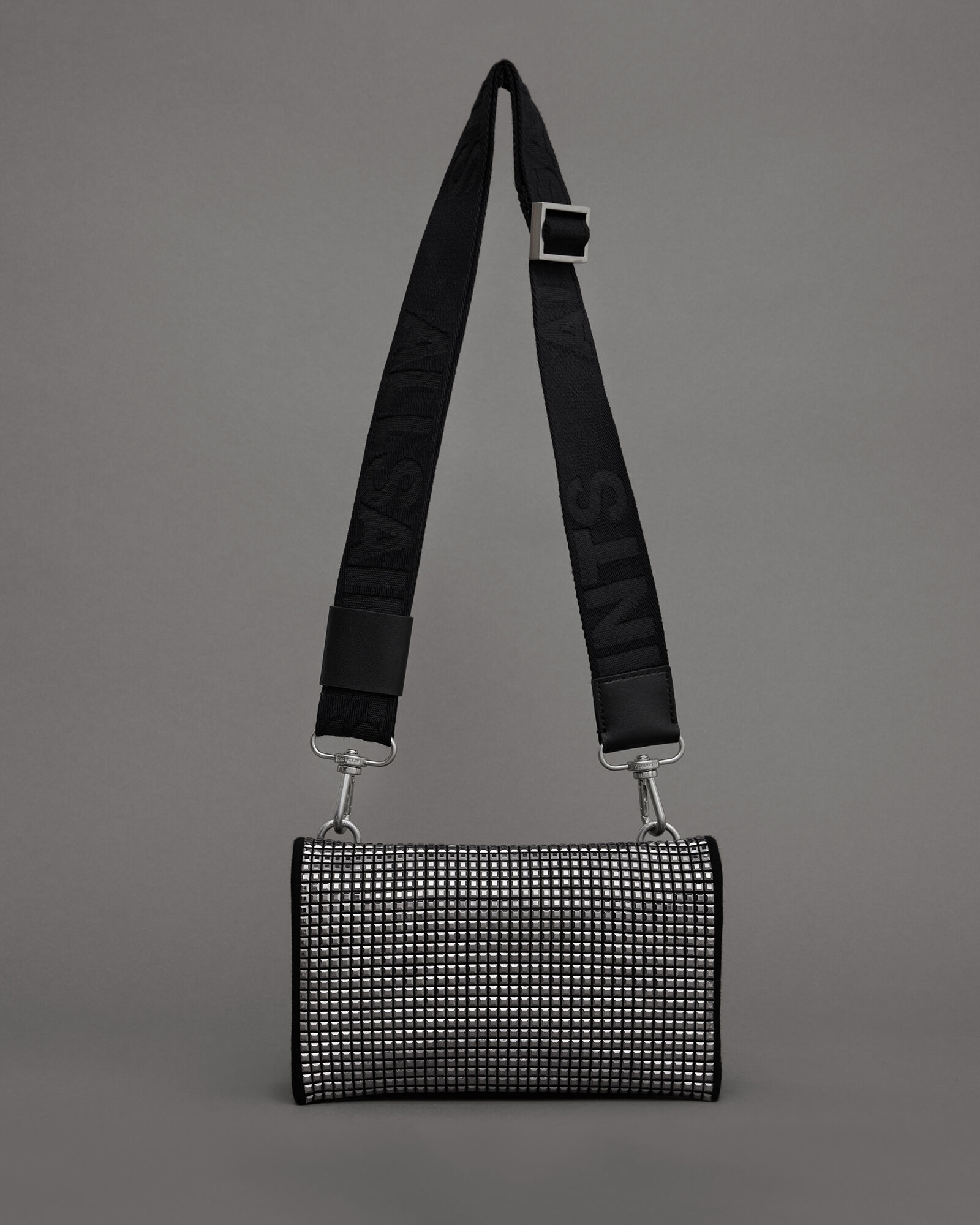 Ezra Pin Studded Crossbody Bag
