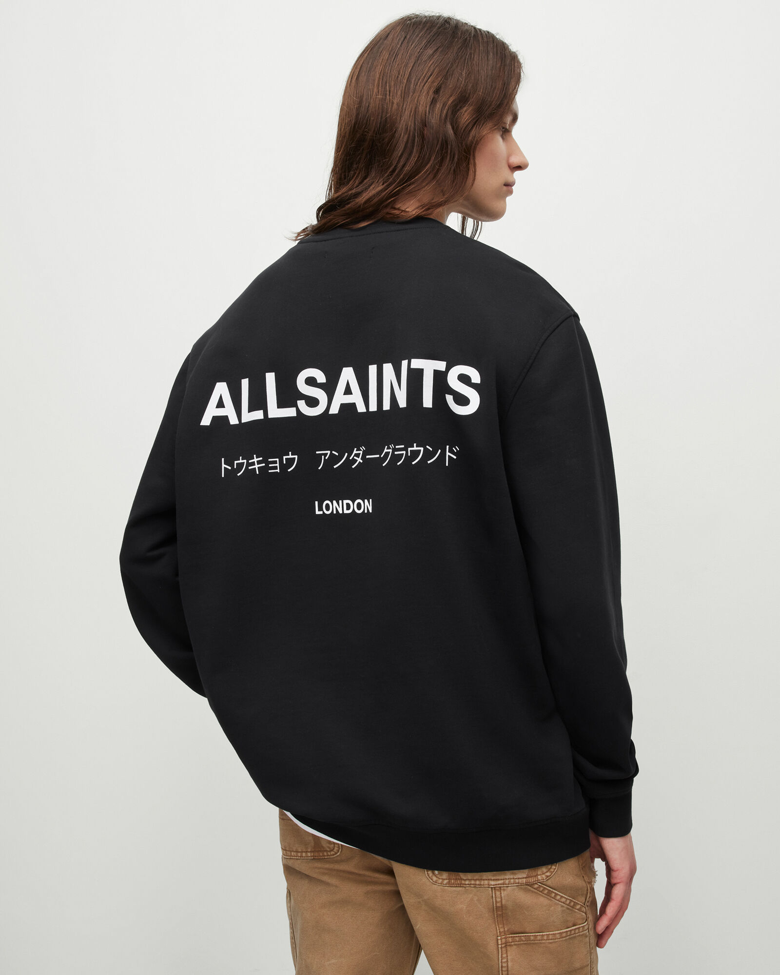 Underground Relaxed Fit Crew Sweatshirt