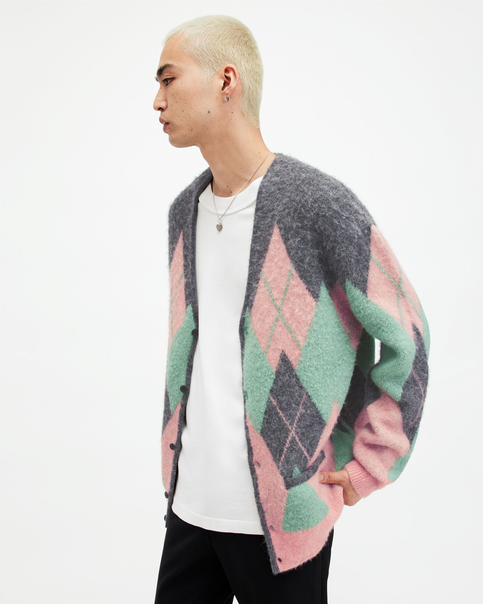 新品販売品 Supreme 18ss Brushed Argyle Cardigan | ferndaledowntown.com