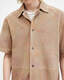 Dante Relaxed Fit Suede Shirt  large image number 2