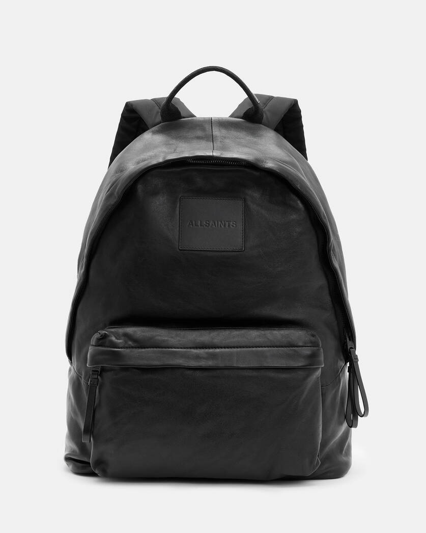 Backpack HULO | Black leather