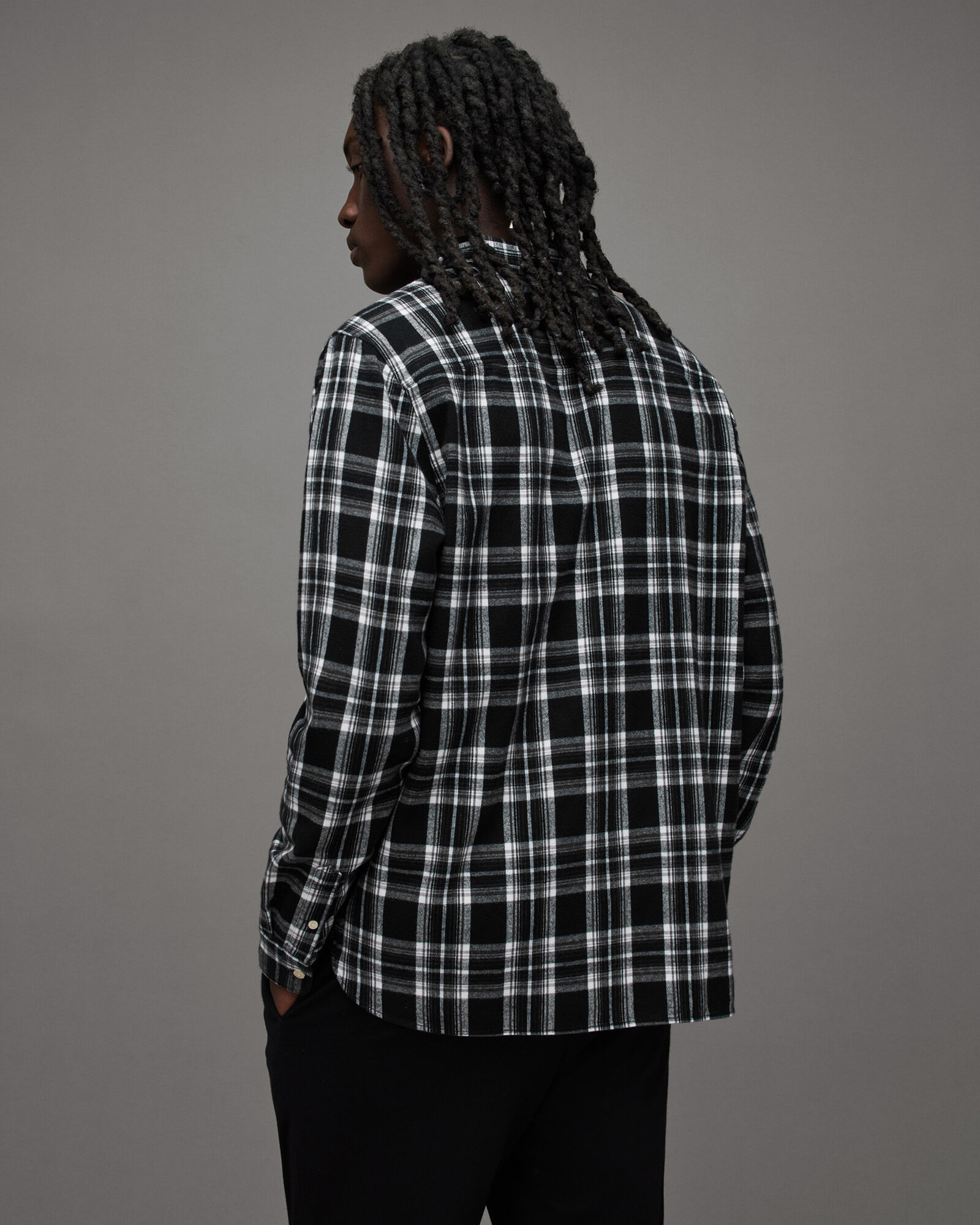 Leulus Relaxed Fit Checked Flannel Shirt