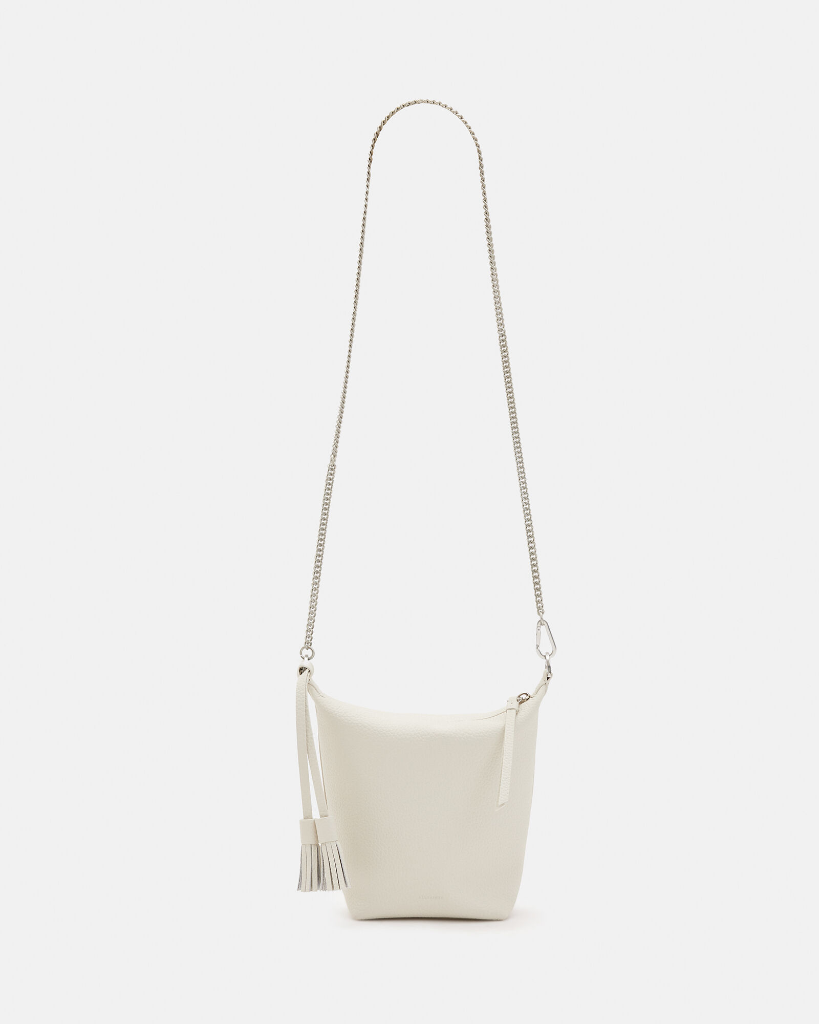 Evaline Fringed Leather Crossbody Bag