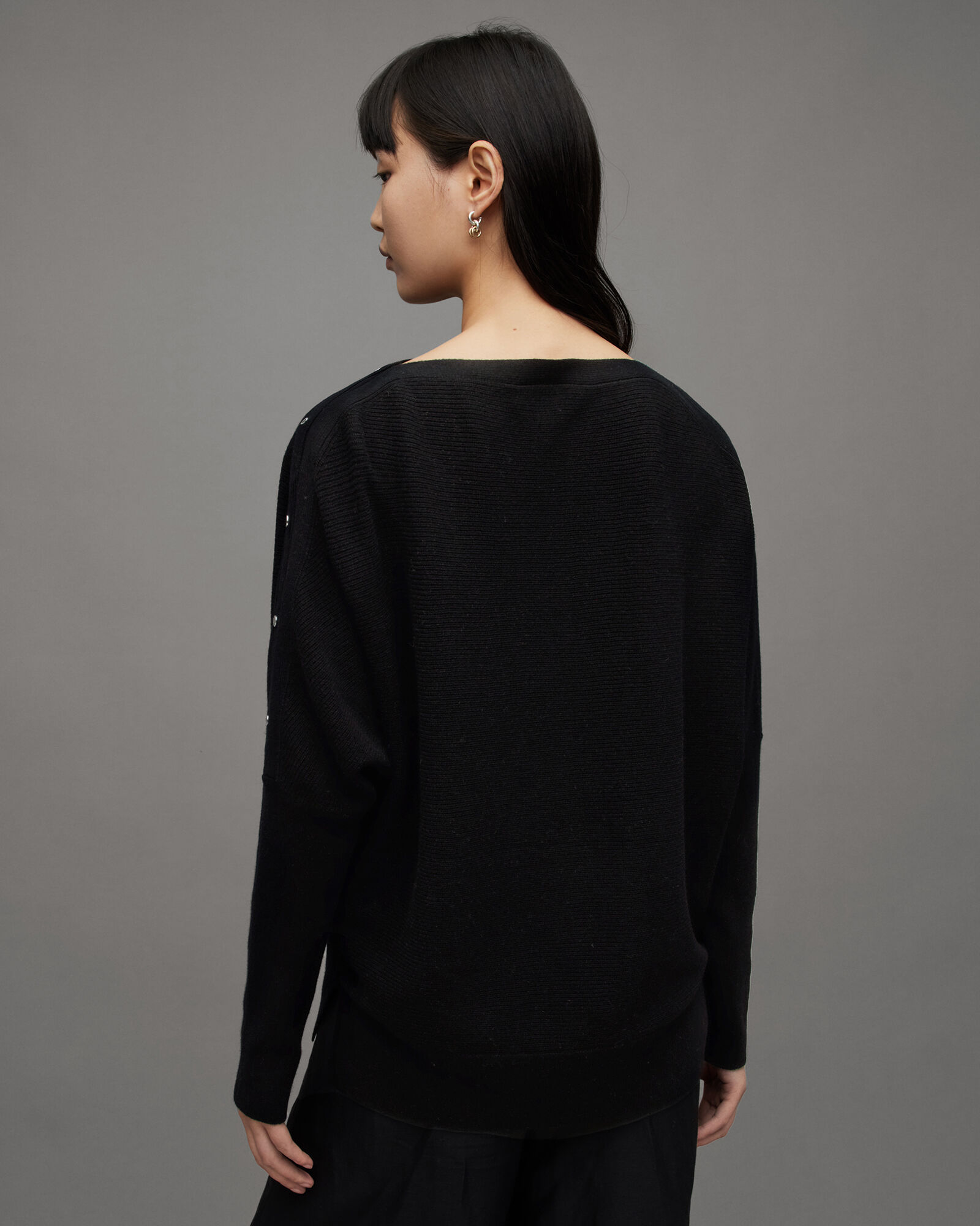 Raven Wool Cashmere Blend Sweater