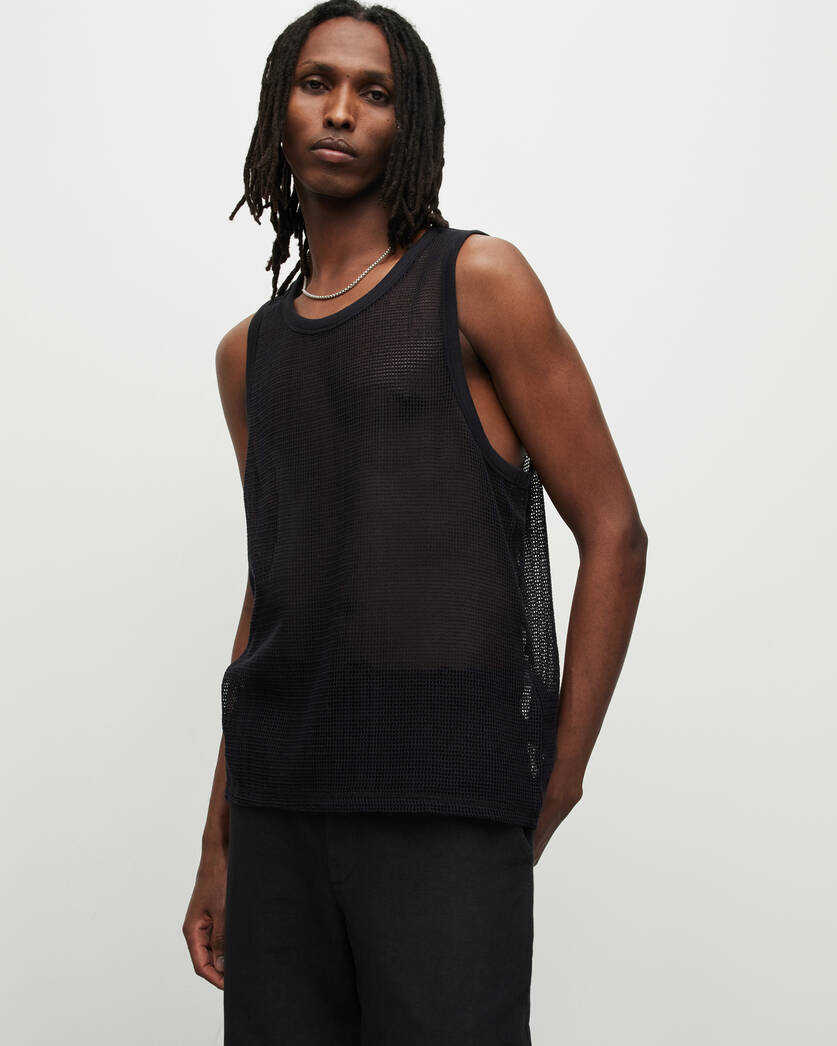 Anderson Relaxed Open Mesh Tank Top