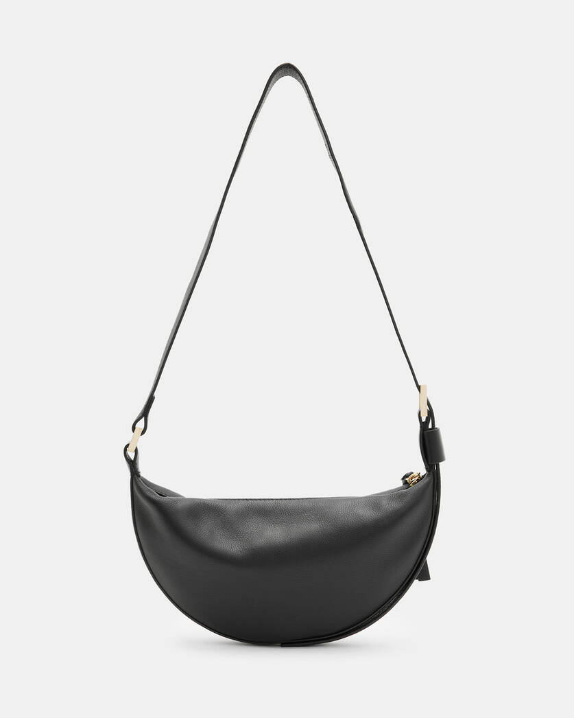 Black Crossbody Leather Handbags