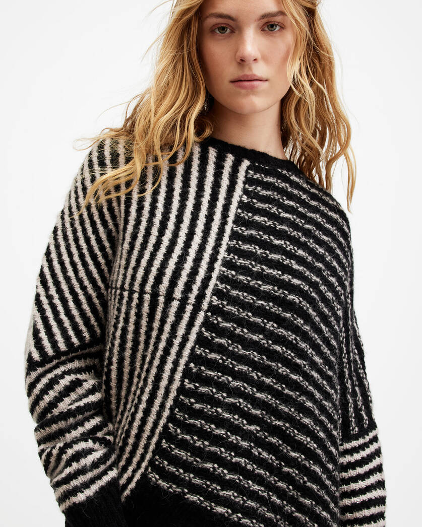 37% OFF] 2024 Asymmetric Longline Faux Twinset Sweater Crisscross