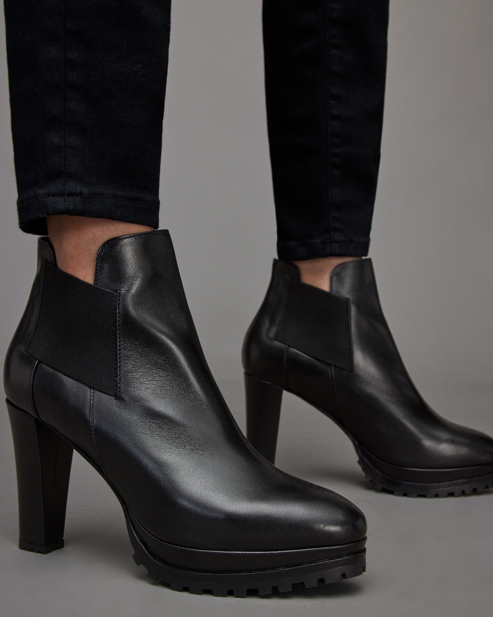 Leather Shoes for Women | Black Leather Shoes| ALLSAINTS US