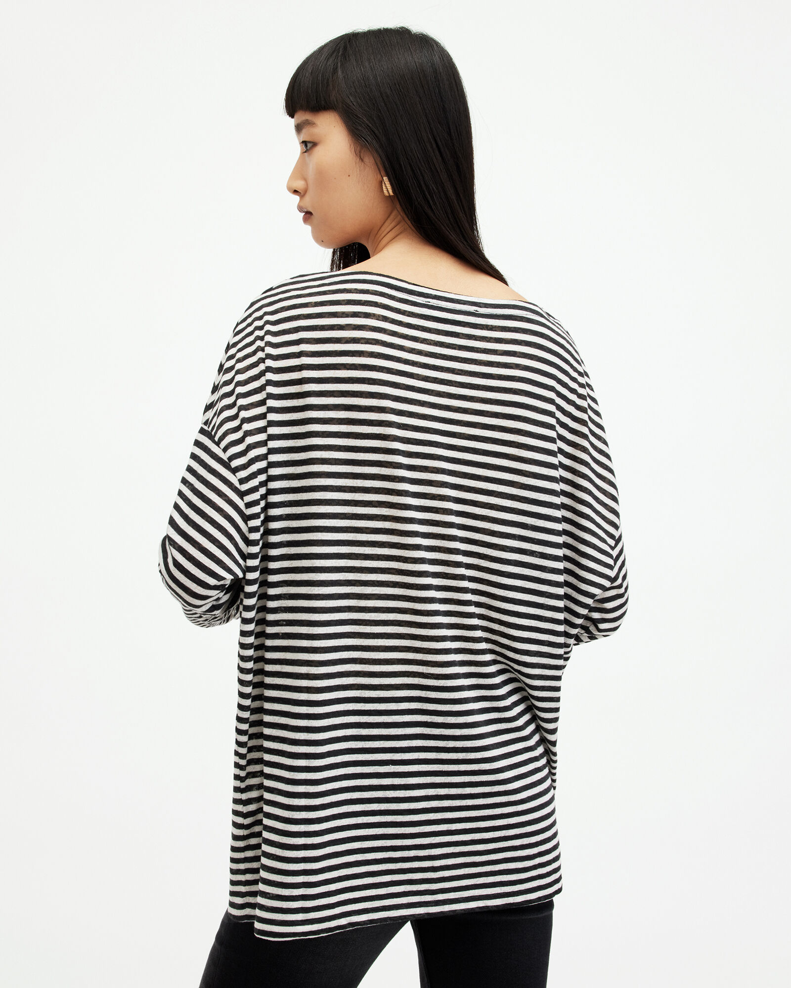 Rita Oversized Striped T-Shirt