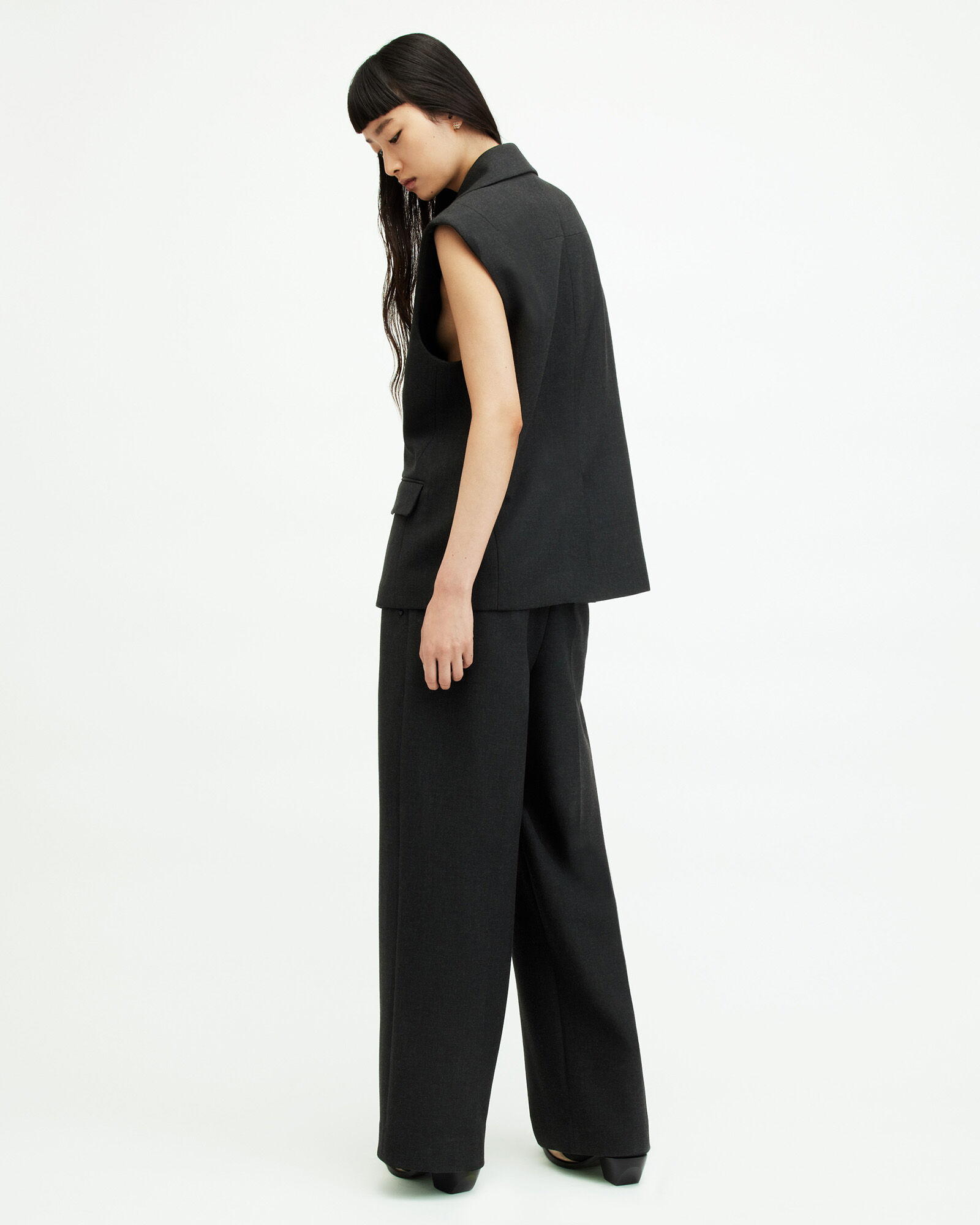Sammey Wide Leg Relaxed Fit Pants