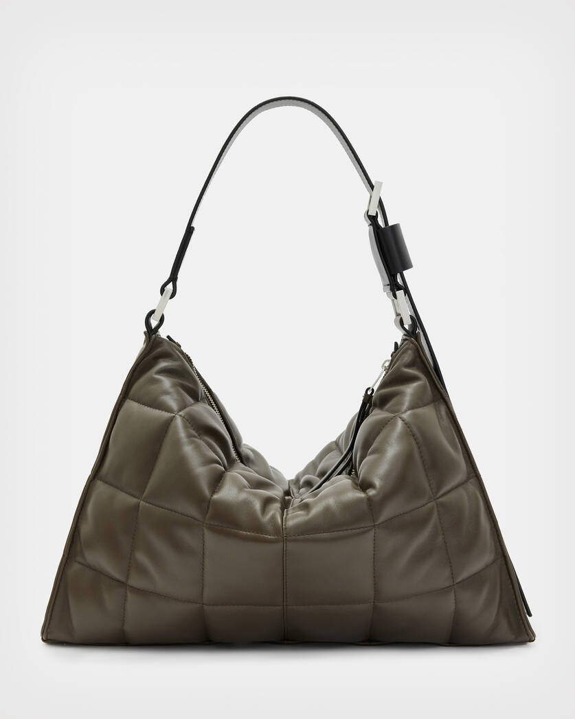 Edbury Leather Quilted Shoulder Bag  large image number 7