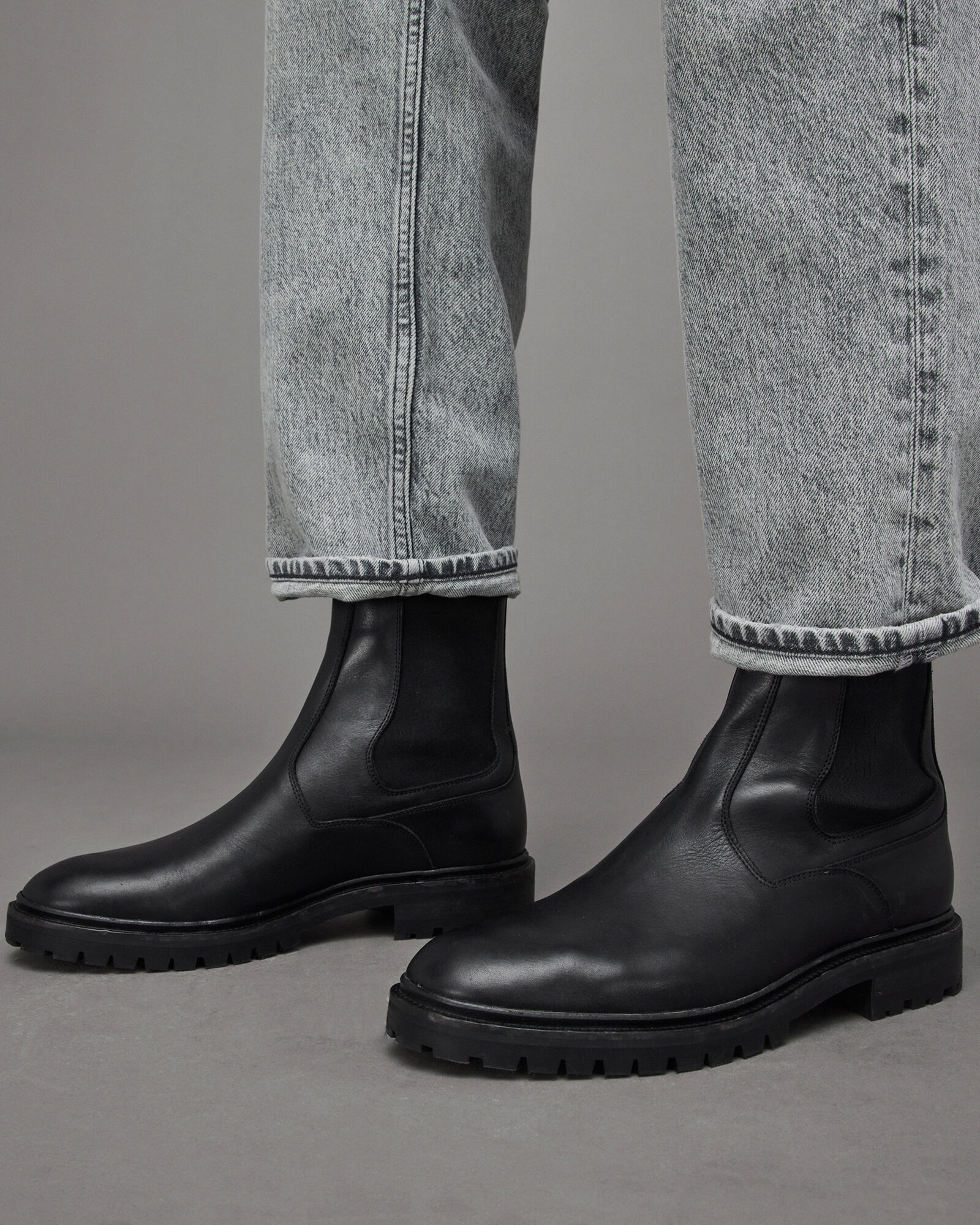 Melos Leather Chelsea Boots