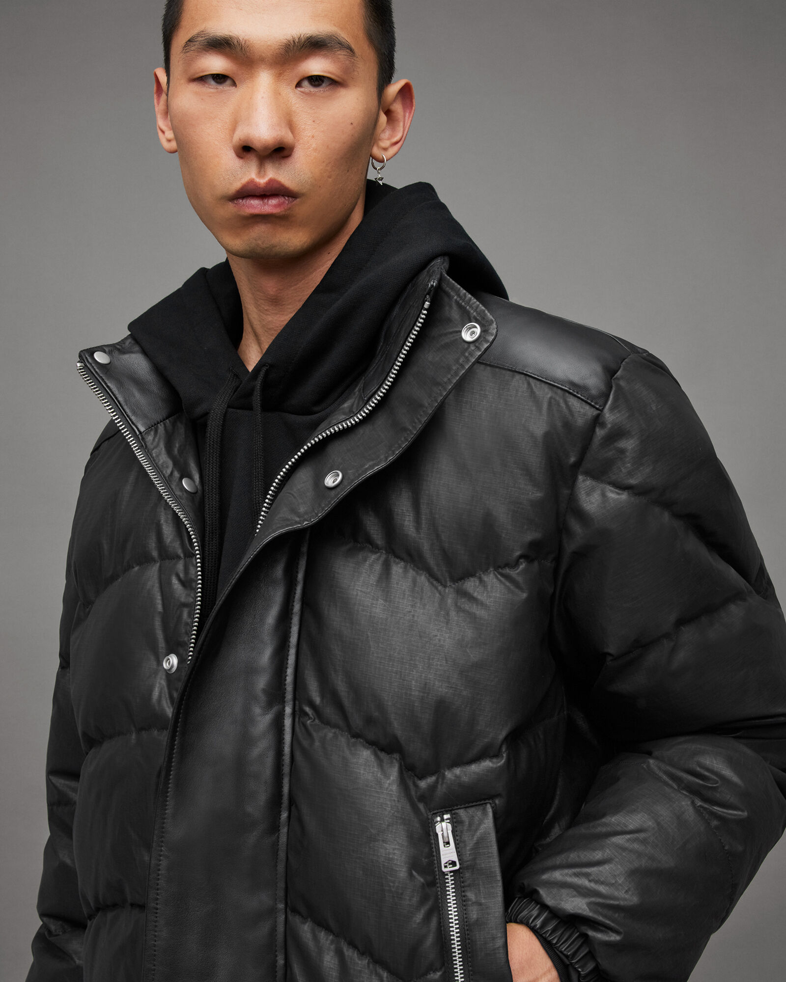Altair Carbon Coated Puffer Jacket