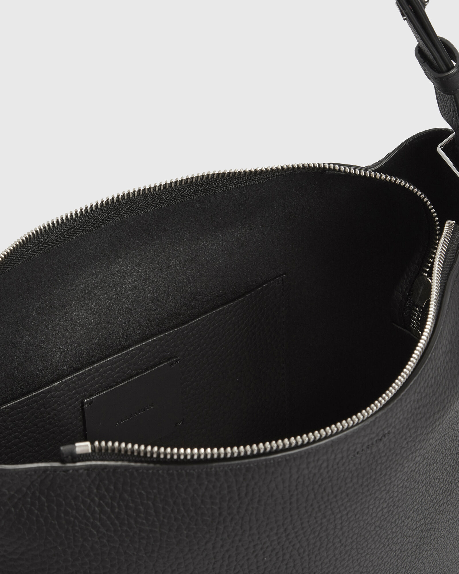 Kita Leather Crossbody Bag Black | ALLSAINTS US