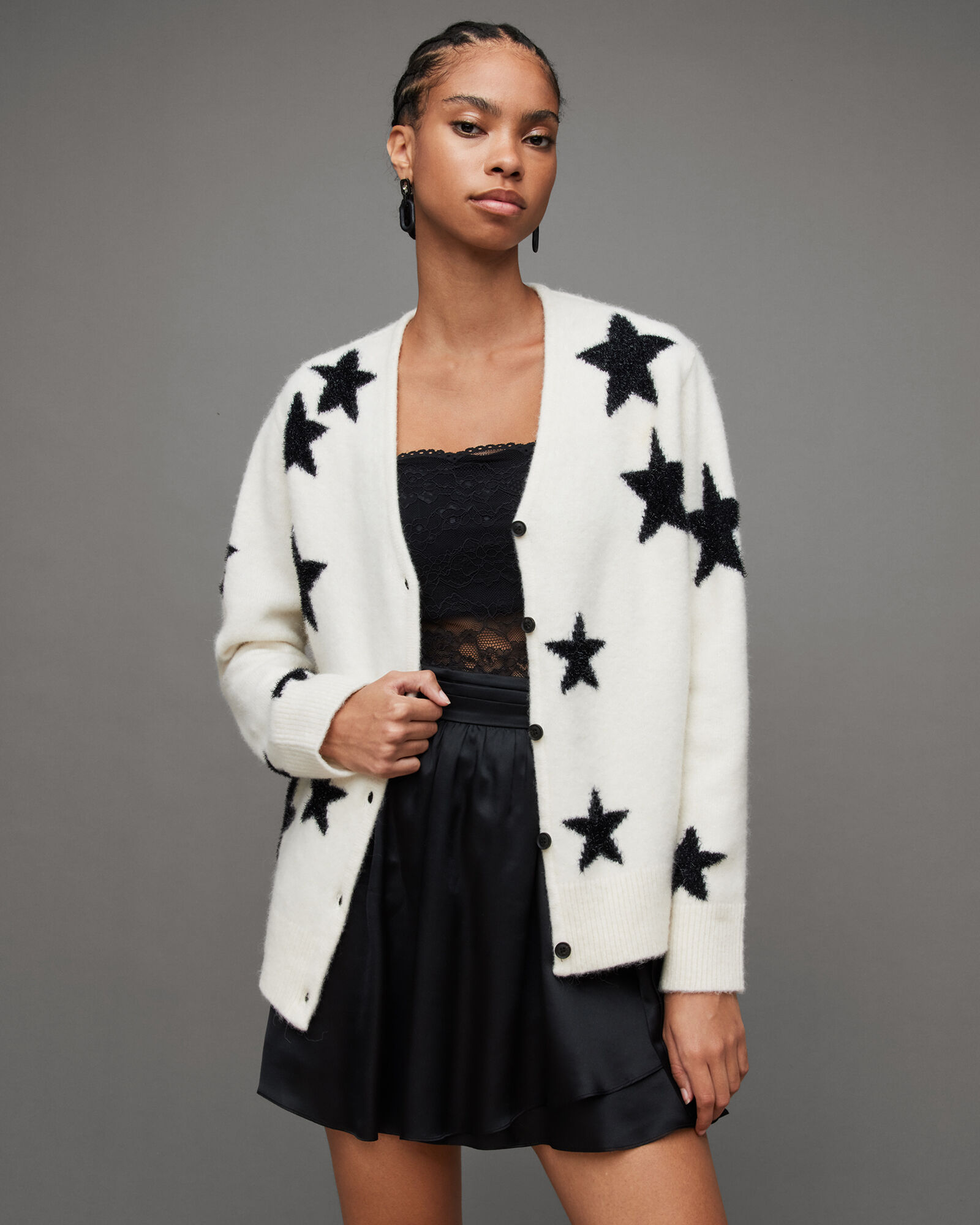 Starlet Wool Blend Cardigan